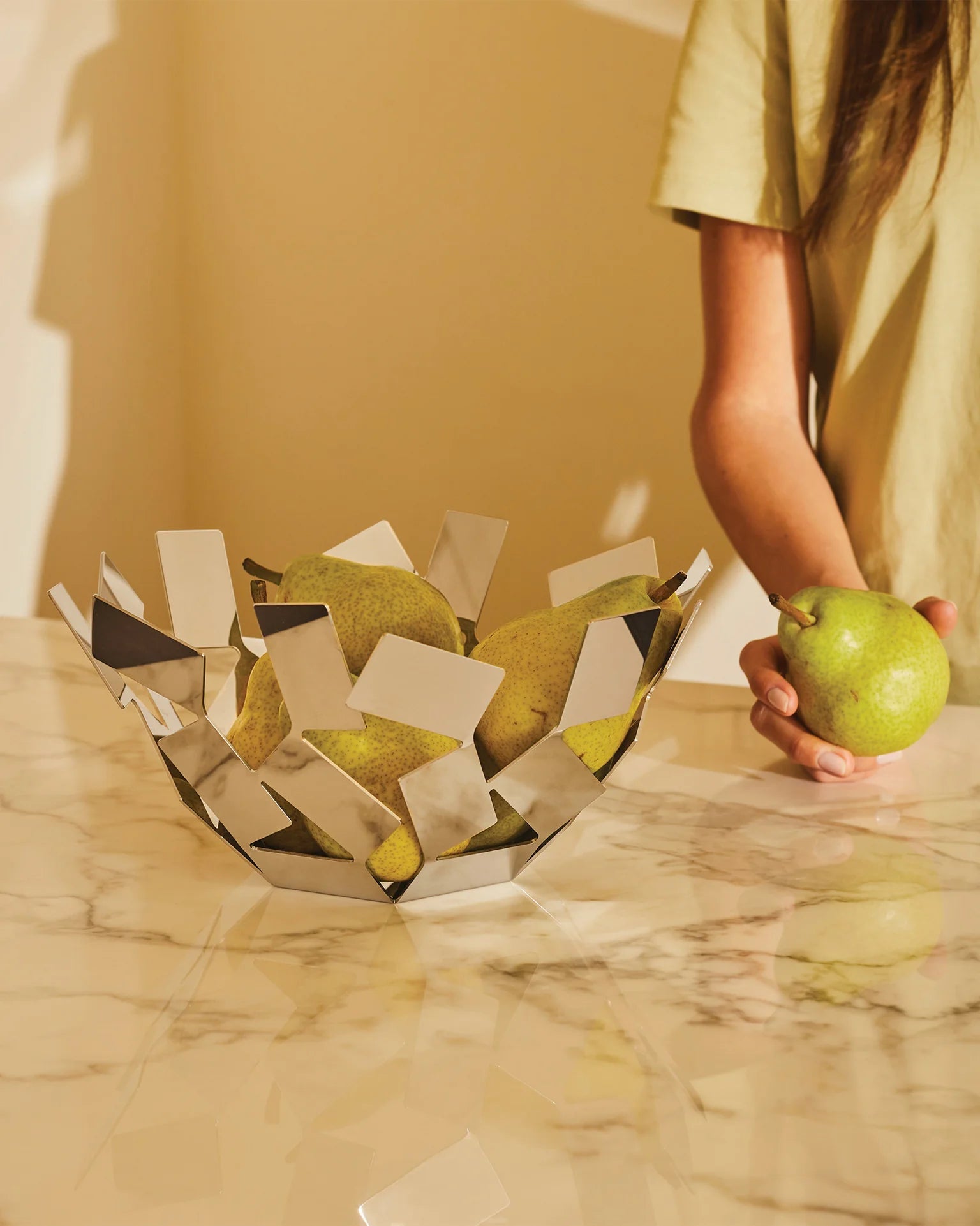 Obstkorb LA STANZA DELLO SCIROCCO silber