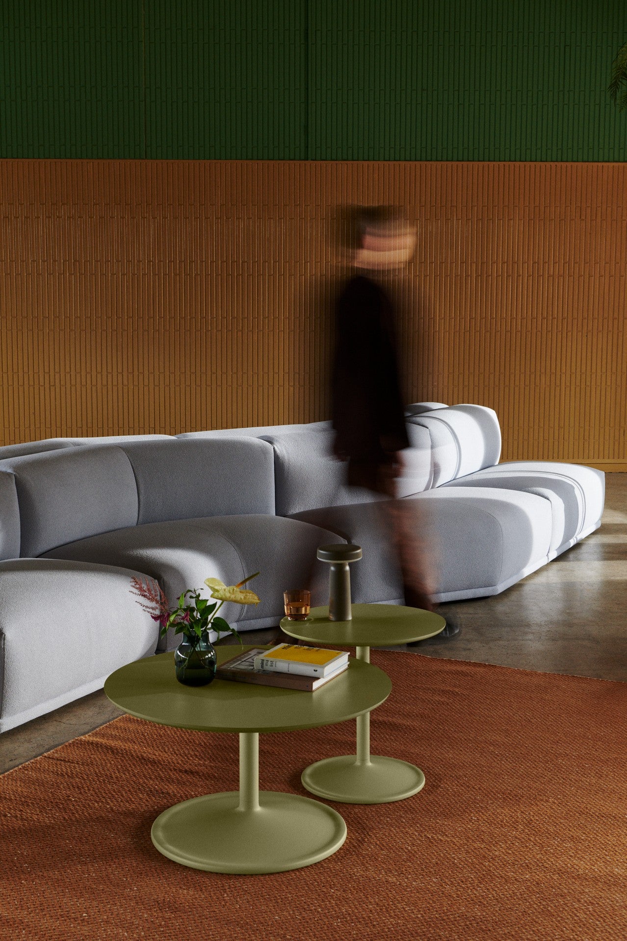 Couchtisch SOFT beige-grün