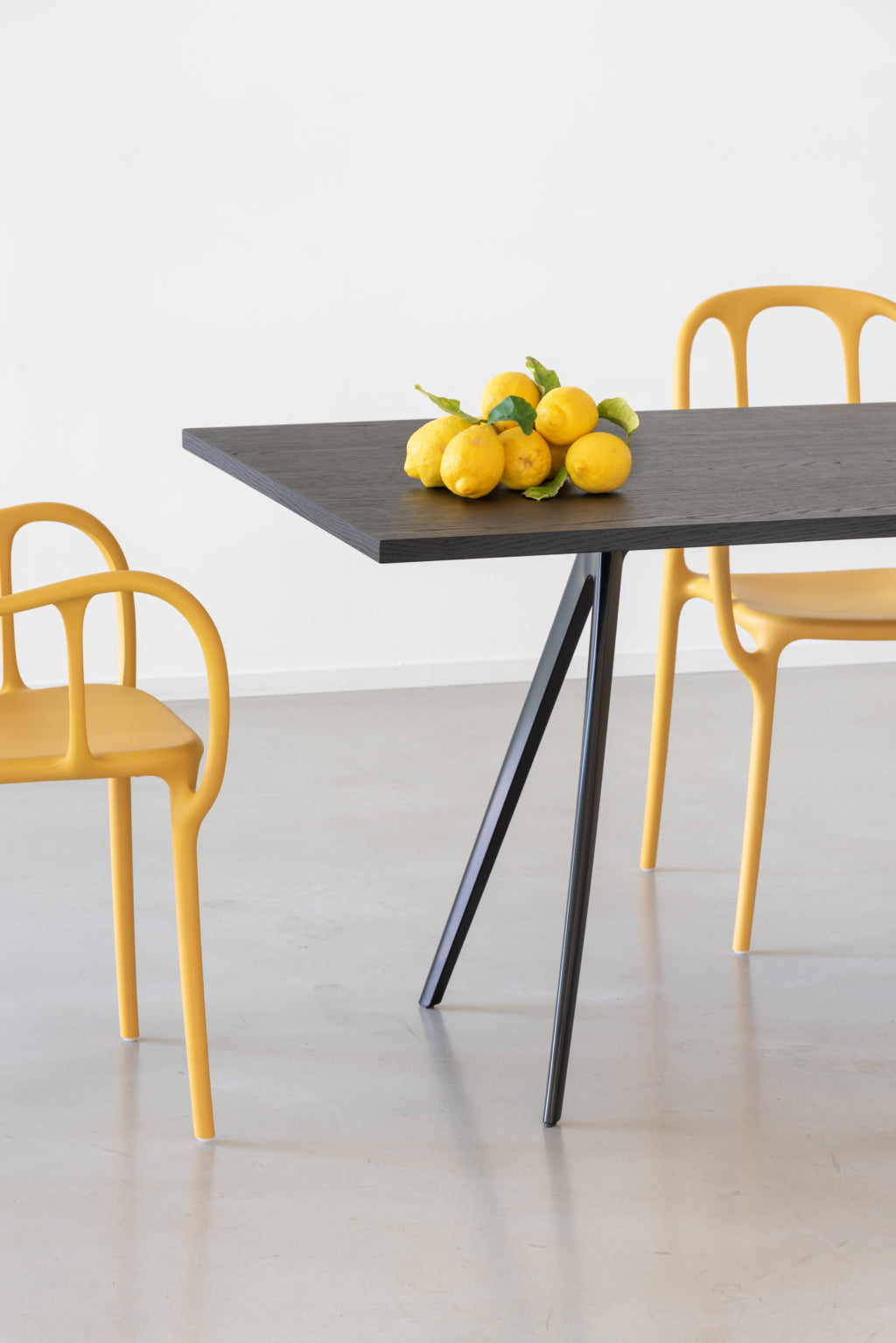 MILA white outdoor chair