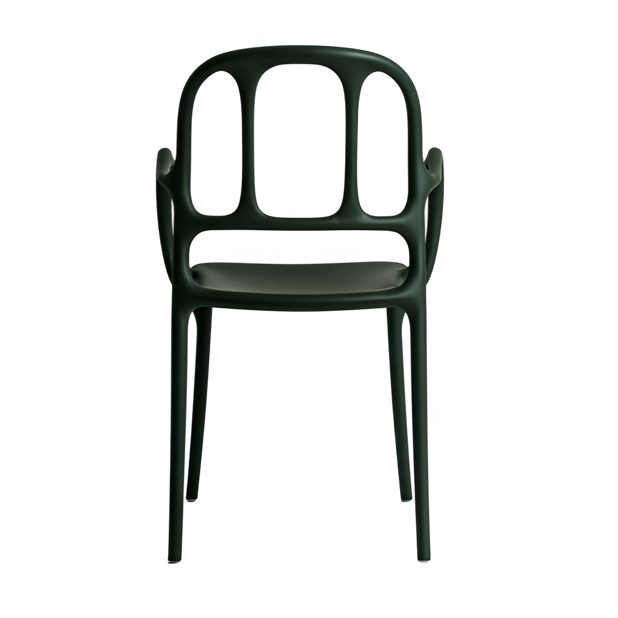 MILA outdoor chair dark green