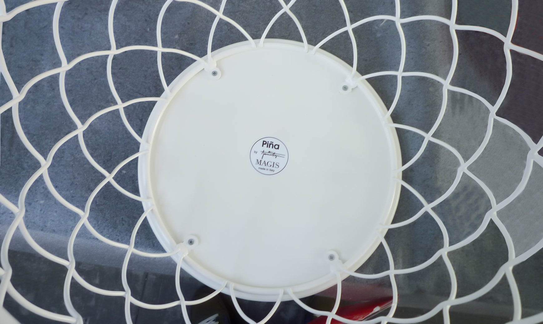 Schwarzer Gartentisch PIÑA