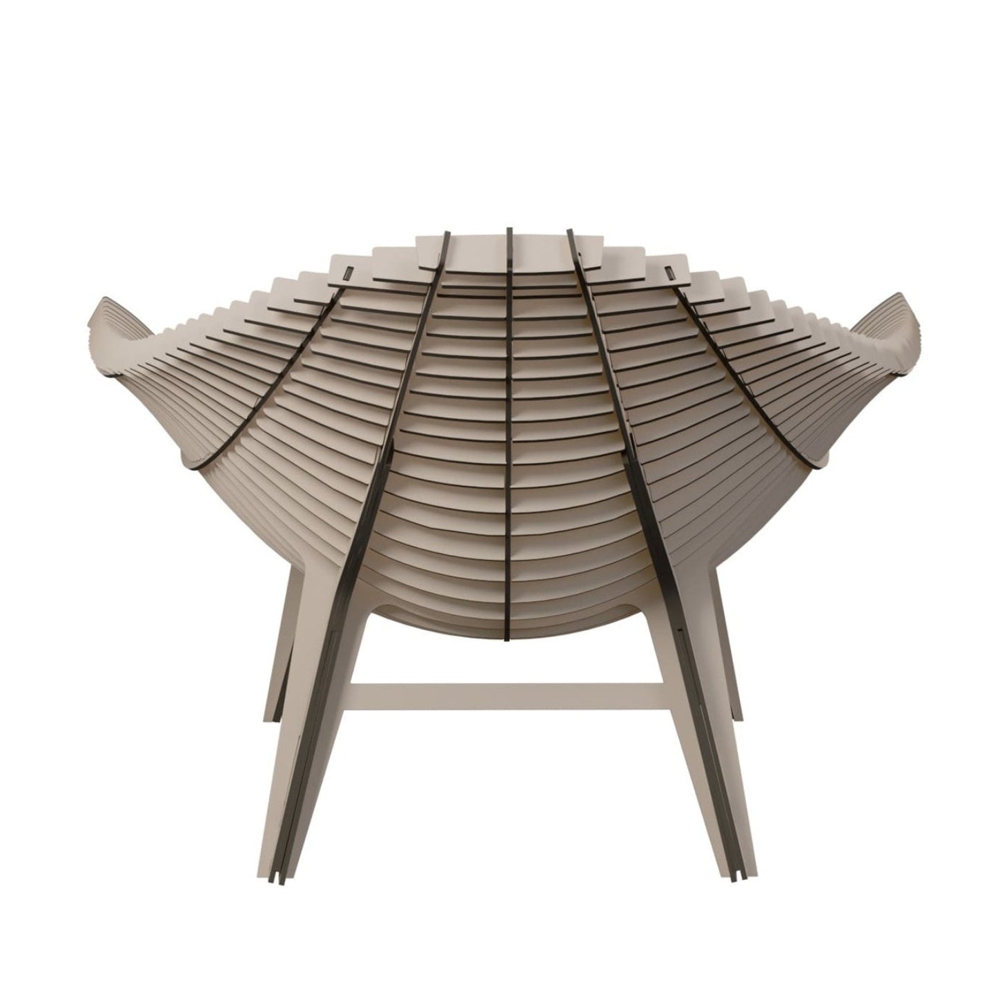 Außenstuhl MANTA beige