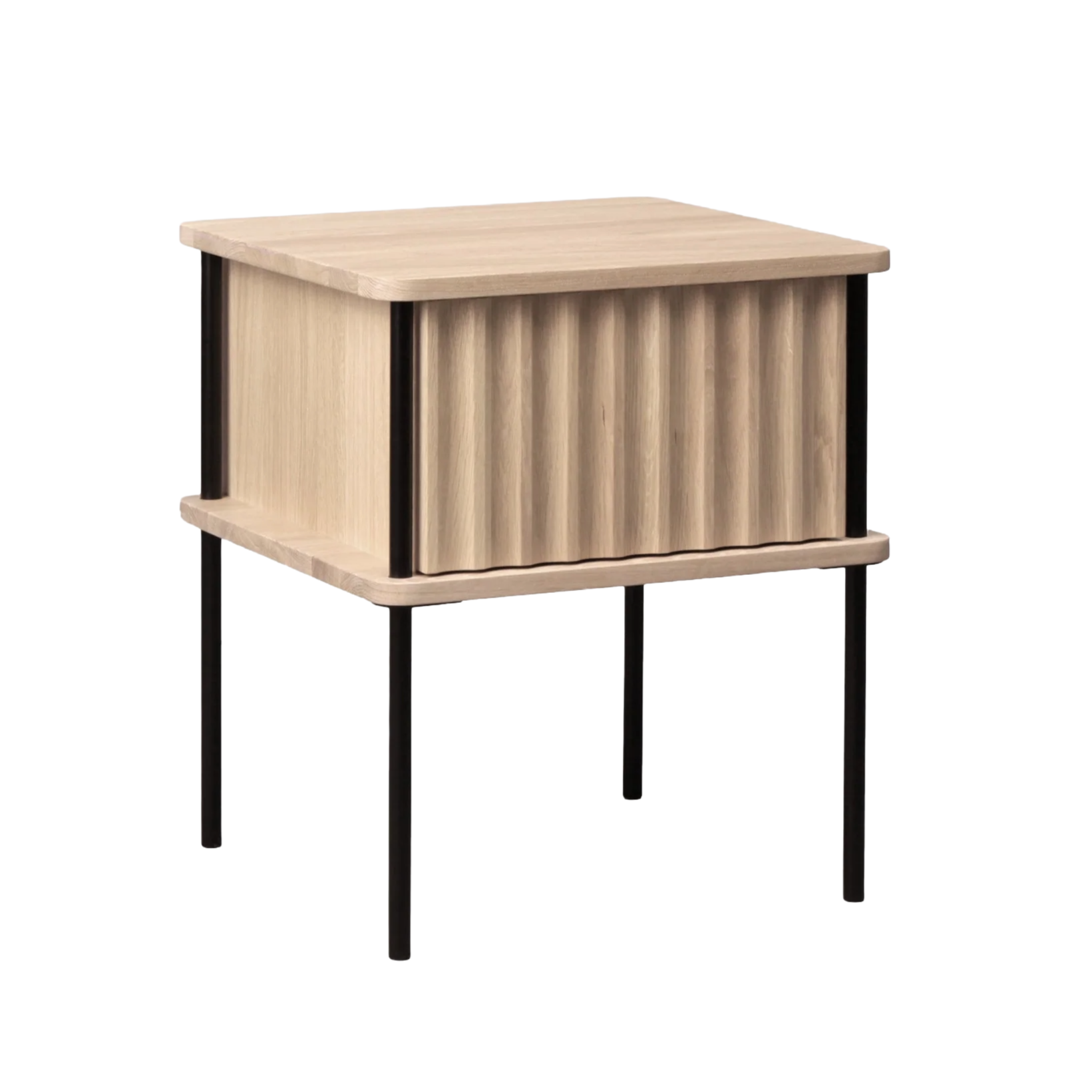 Nachttisch MAYA gebleichtes Eichenholz