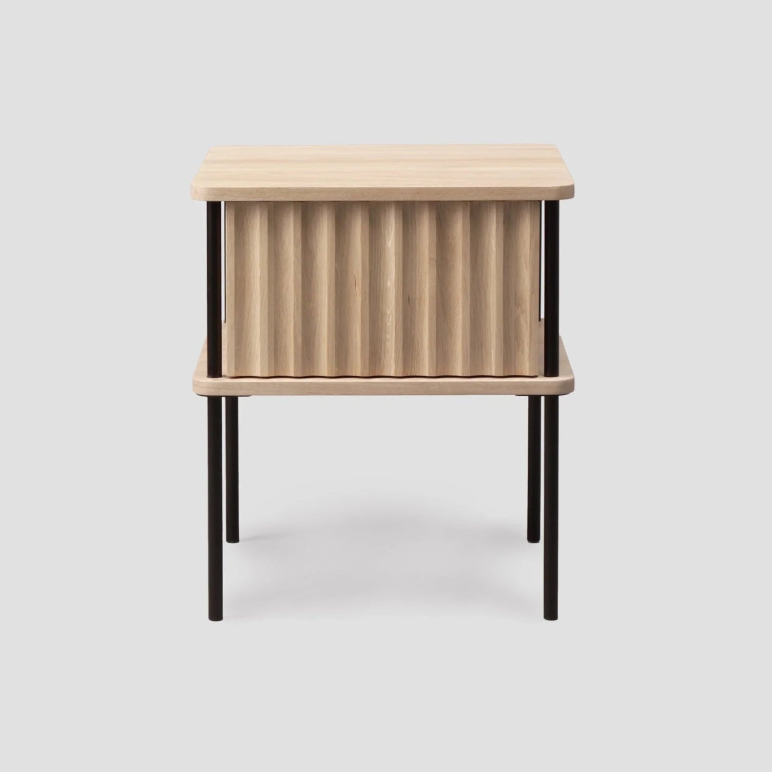 Nachttisch MAYA gebleichtes Eichenholz