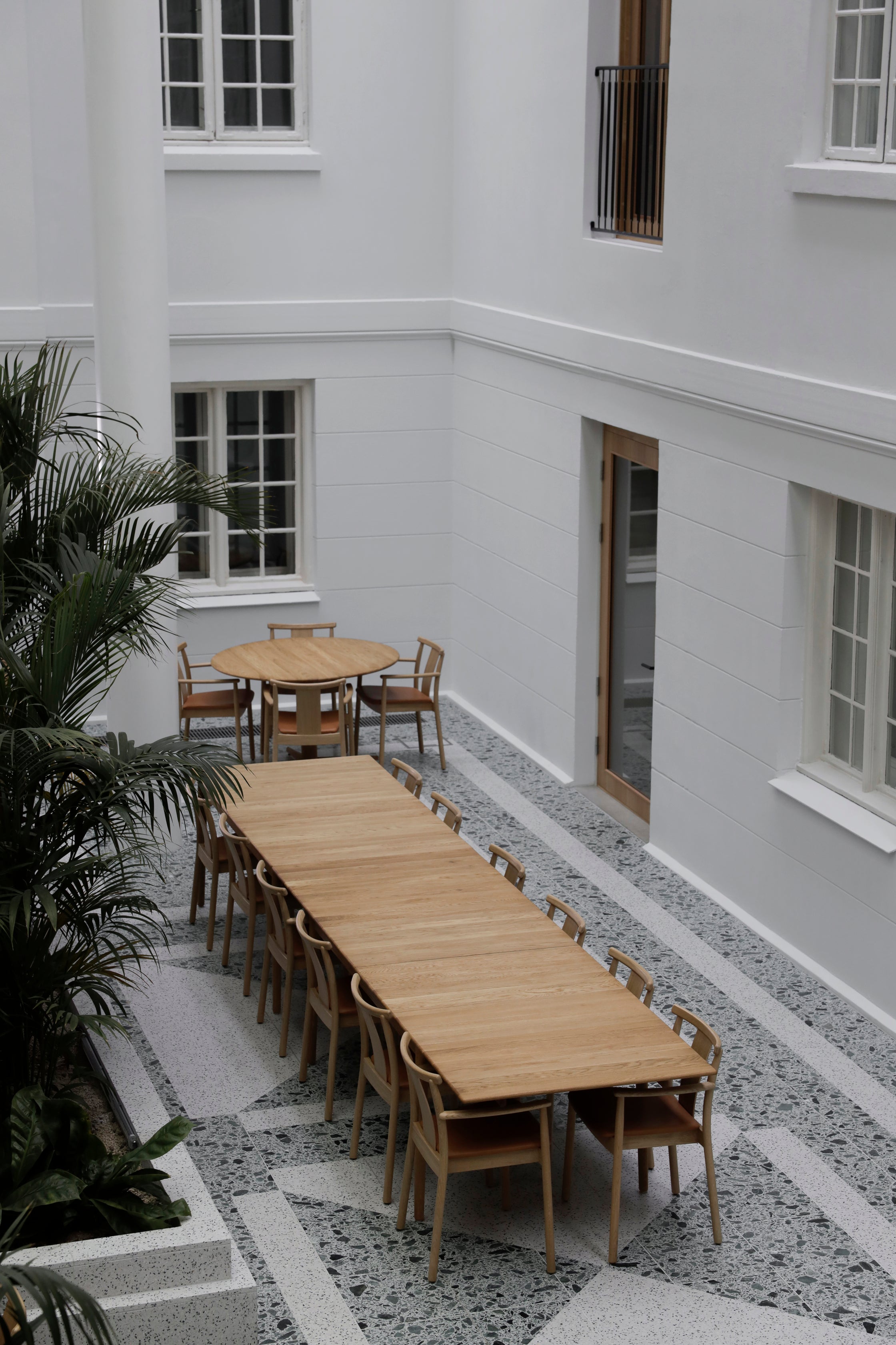 MERKUR chair oak wood