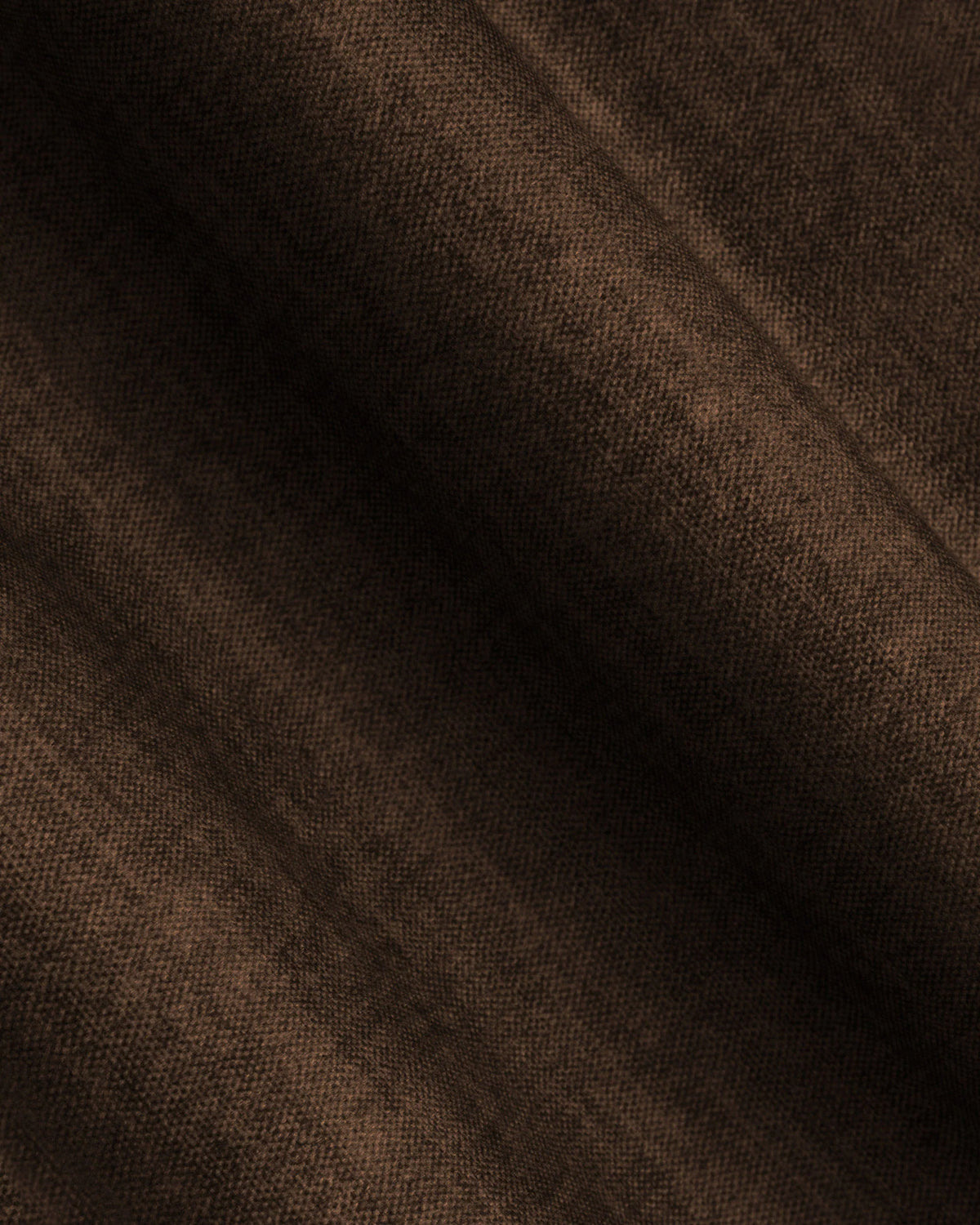 Sofa modulare aus Samt MARTINA XL - mittleres Modul in Schokoladenfarbe