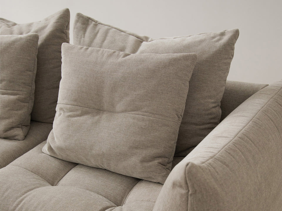 Bloom 4-person sofa beige