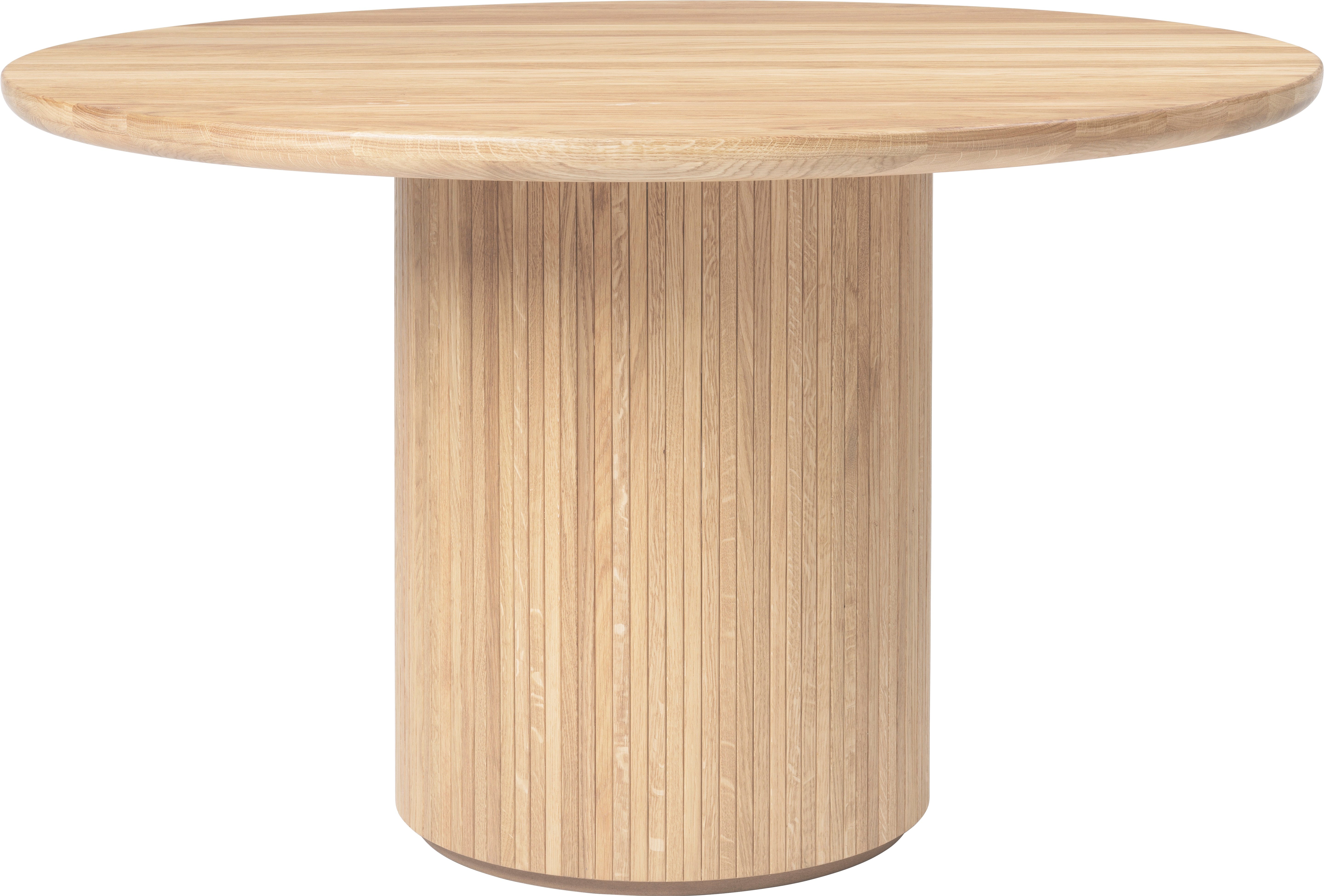 MOON Round Table Soap Oak