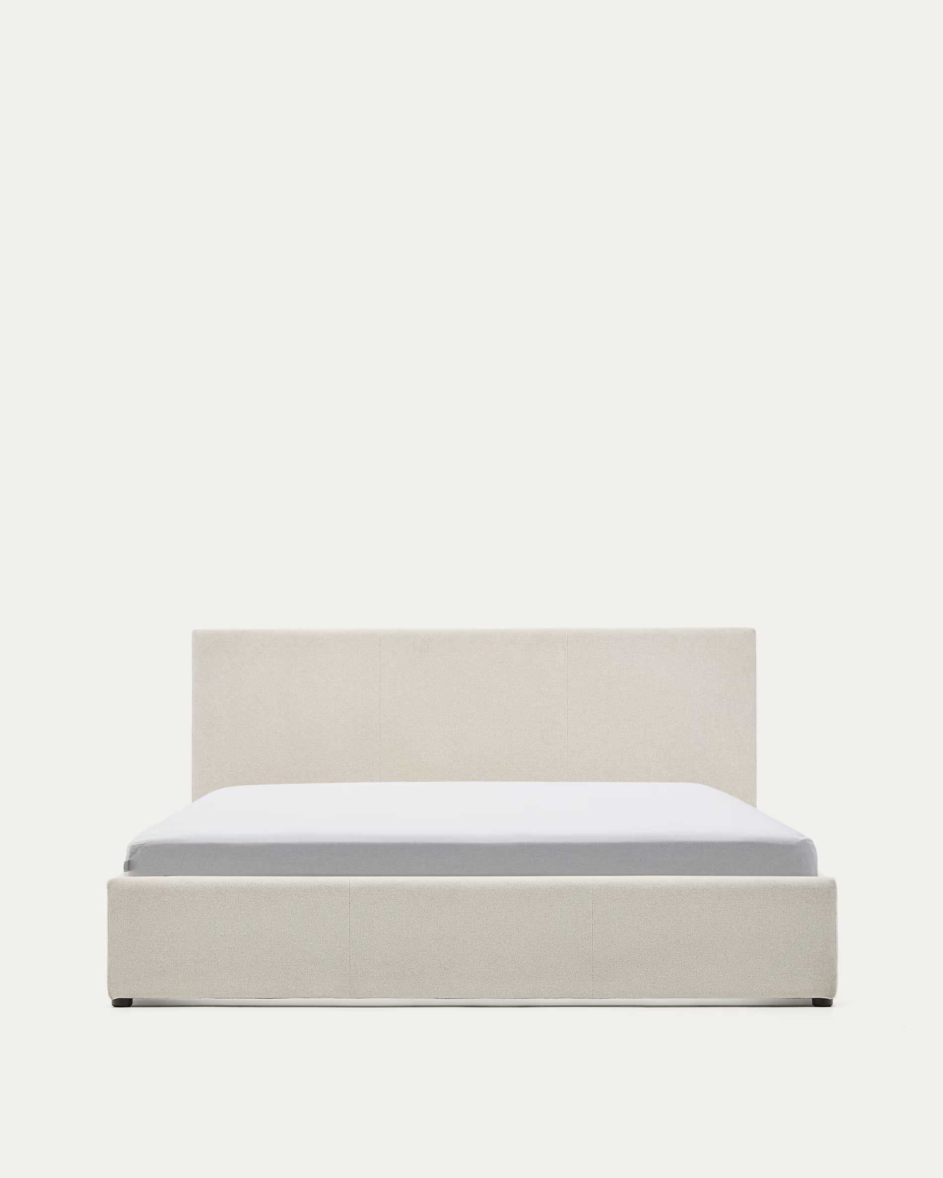 Bett mit Stauraum NAHIRI beige