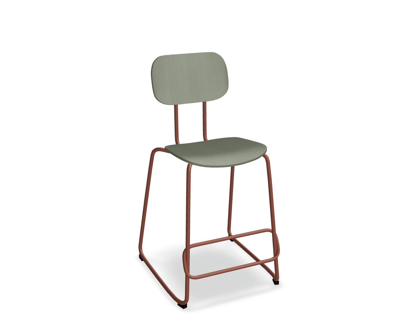 Hoker NEW SCHOOL ceglasta podstawa – .mdd