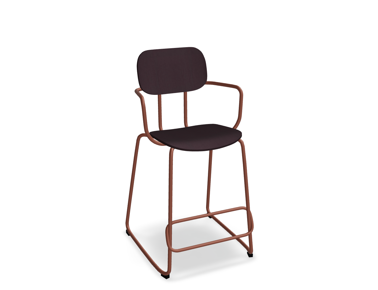 Hoker NEW SCHOOL ceglasta podstawa – .mdd