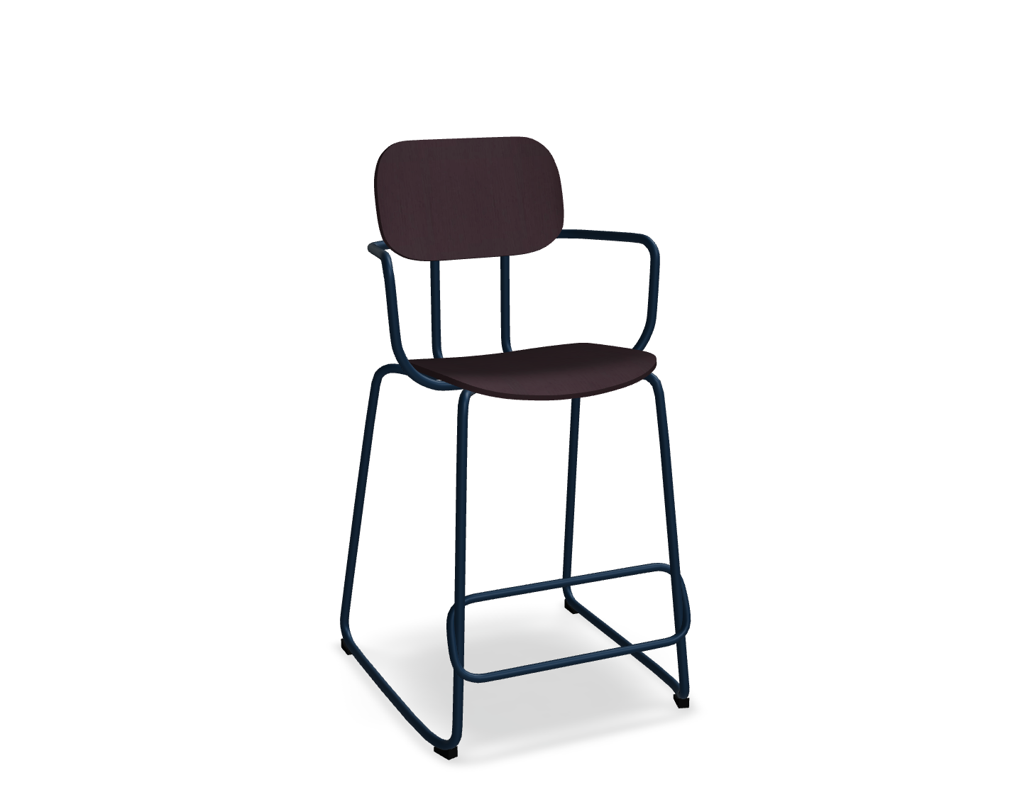 Hoker NEW SCHOOL niebieska podstawa – .mdd