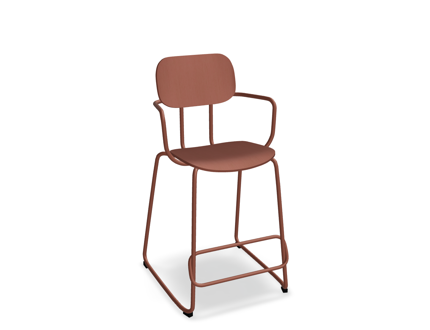 Hoker NEW SCHOOL ceglasta podstawa – .mdd