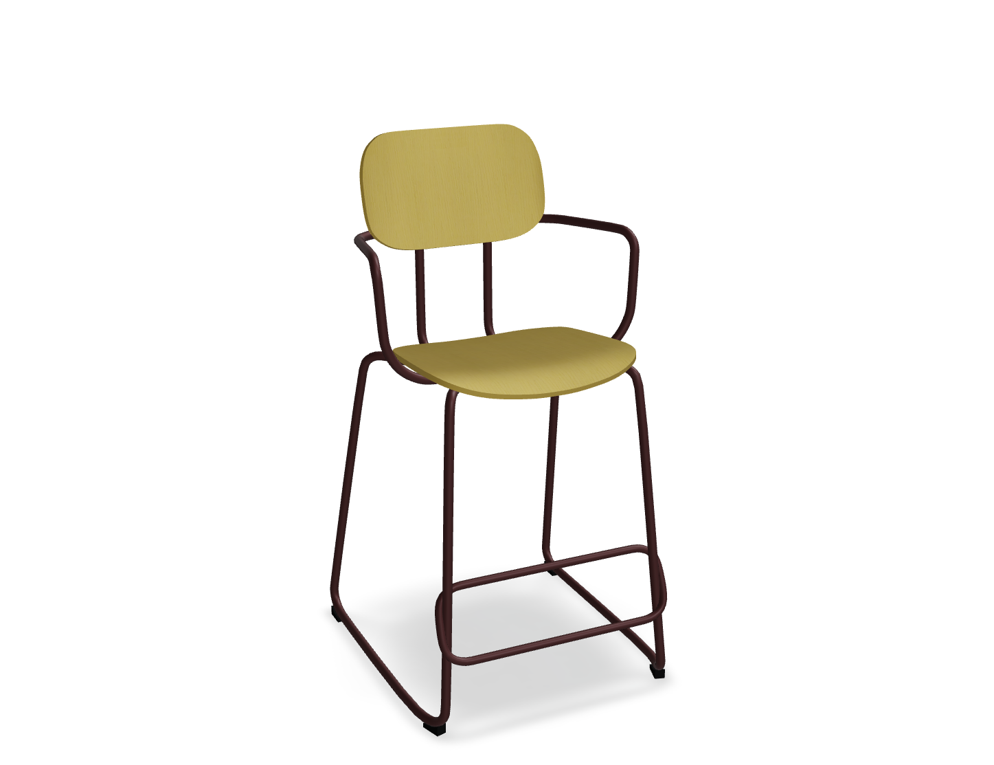 Hoker NEW SCHOOL bordowa podstawa – .mdd