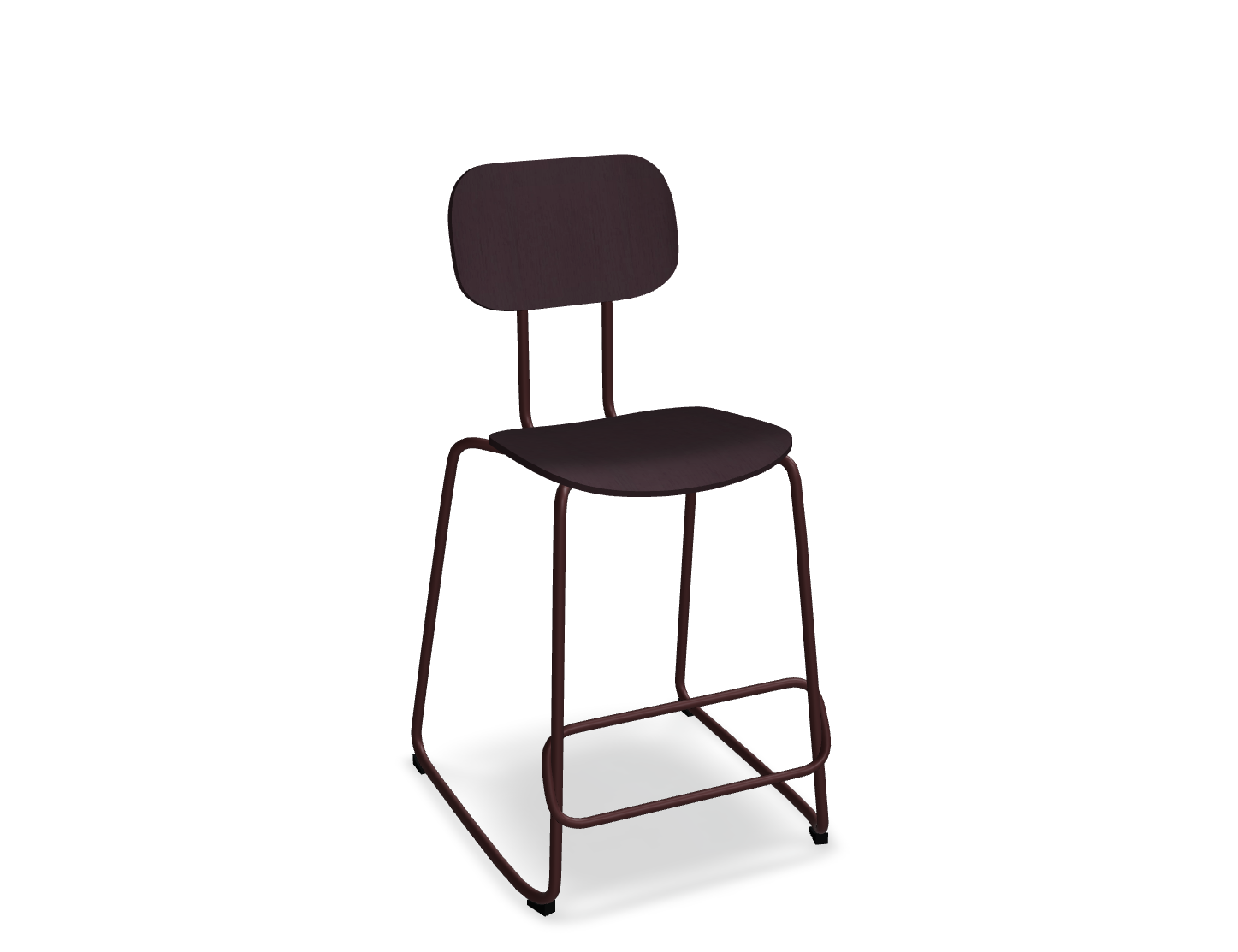 Hoker NEW SCHOOL bordowa podstawa – .mdd