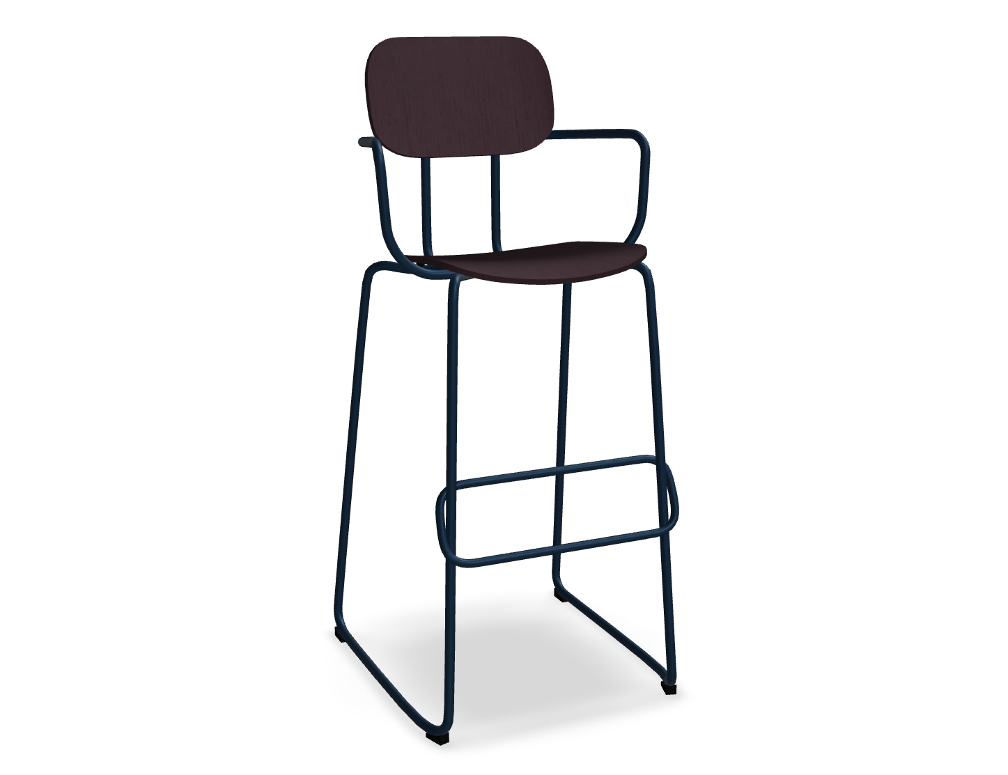 Hoker NEW SCHOOL niebieska podstawa – .mdd