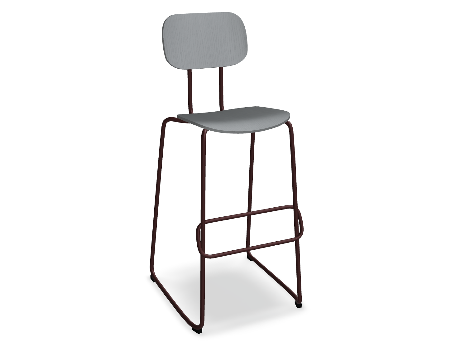 Hoker NEW SCHOOL bordowa podstawa – .mdd