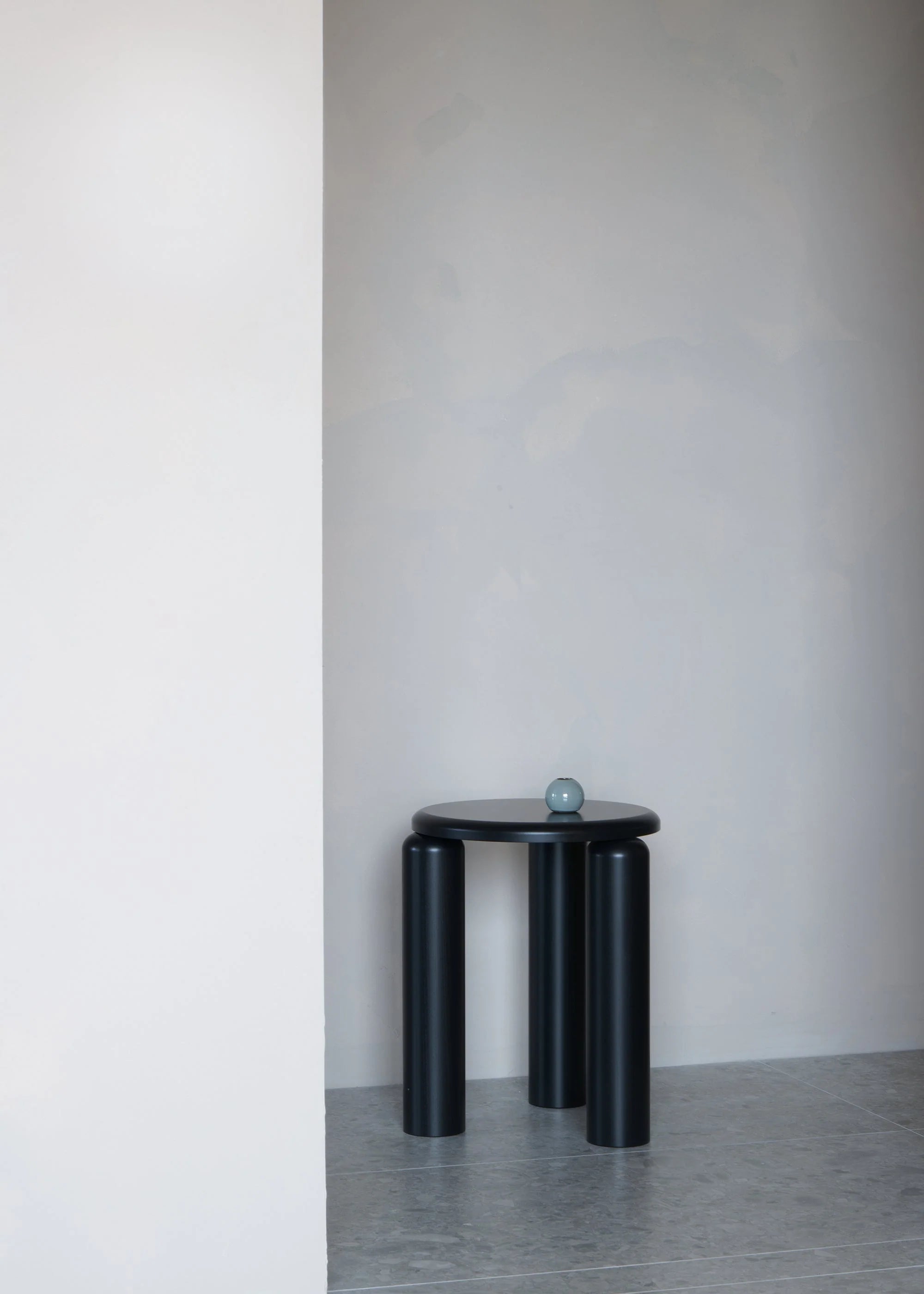 NEO Side Table Black Ash Wood