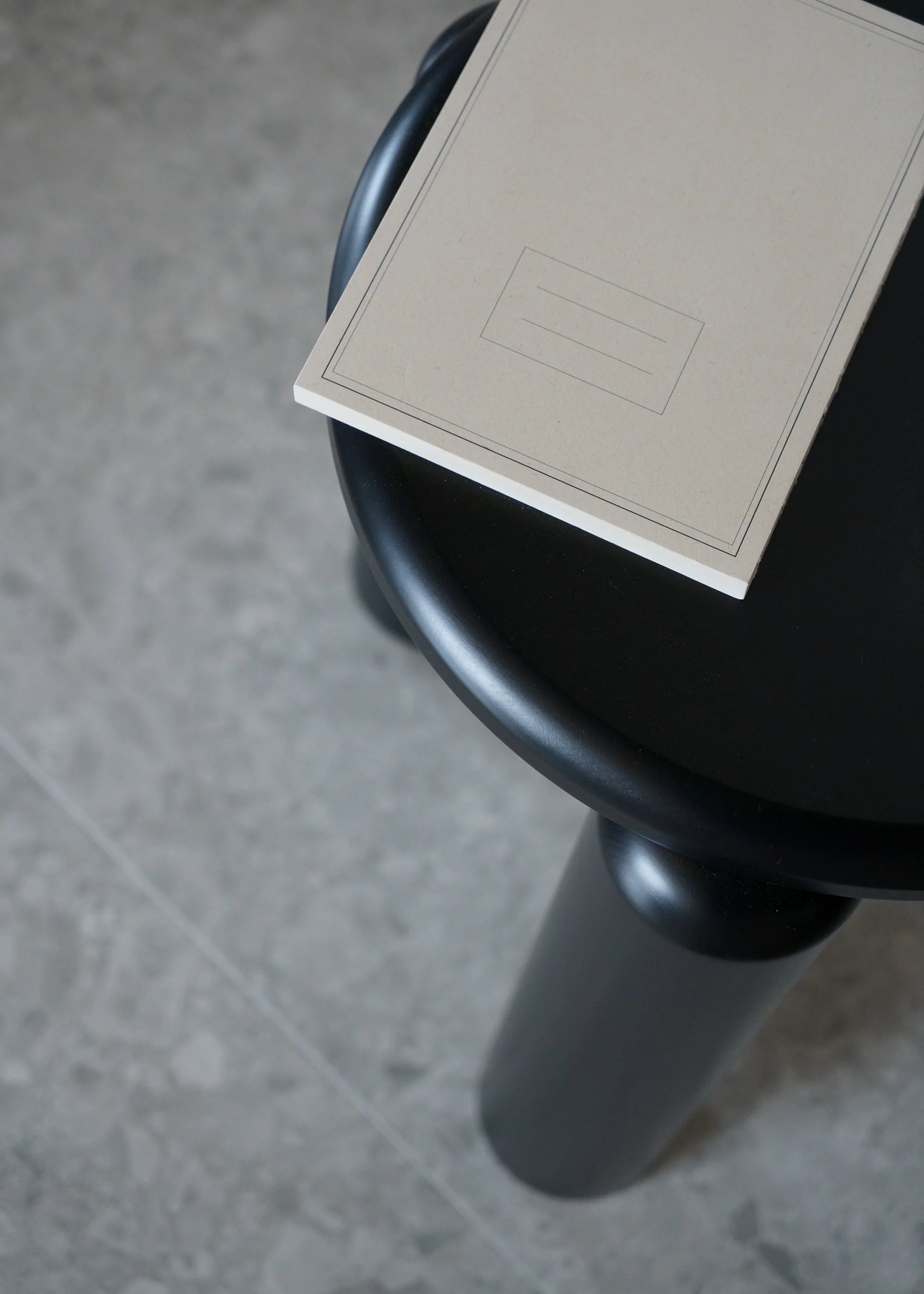 NEO Side Table Black Ash Wood