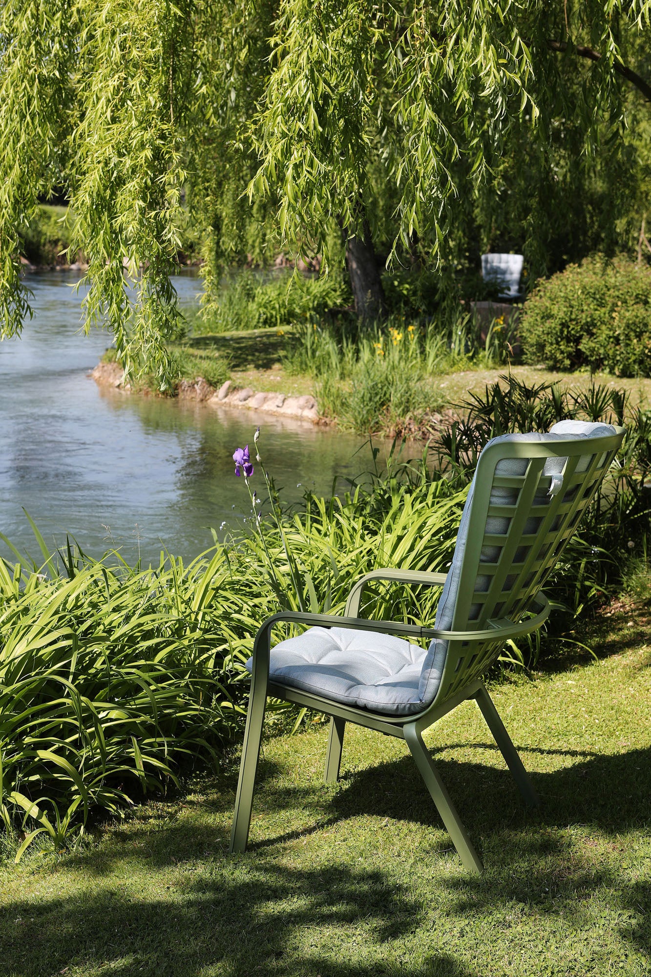 Outdoor Armchair FOLIO agave green