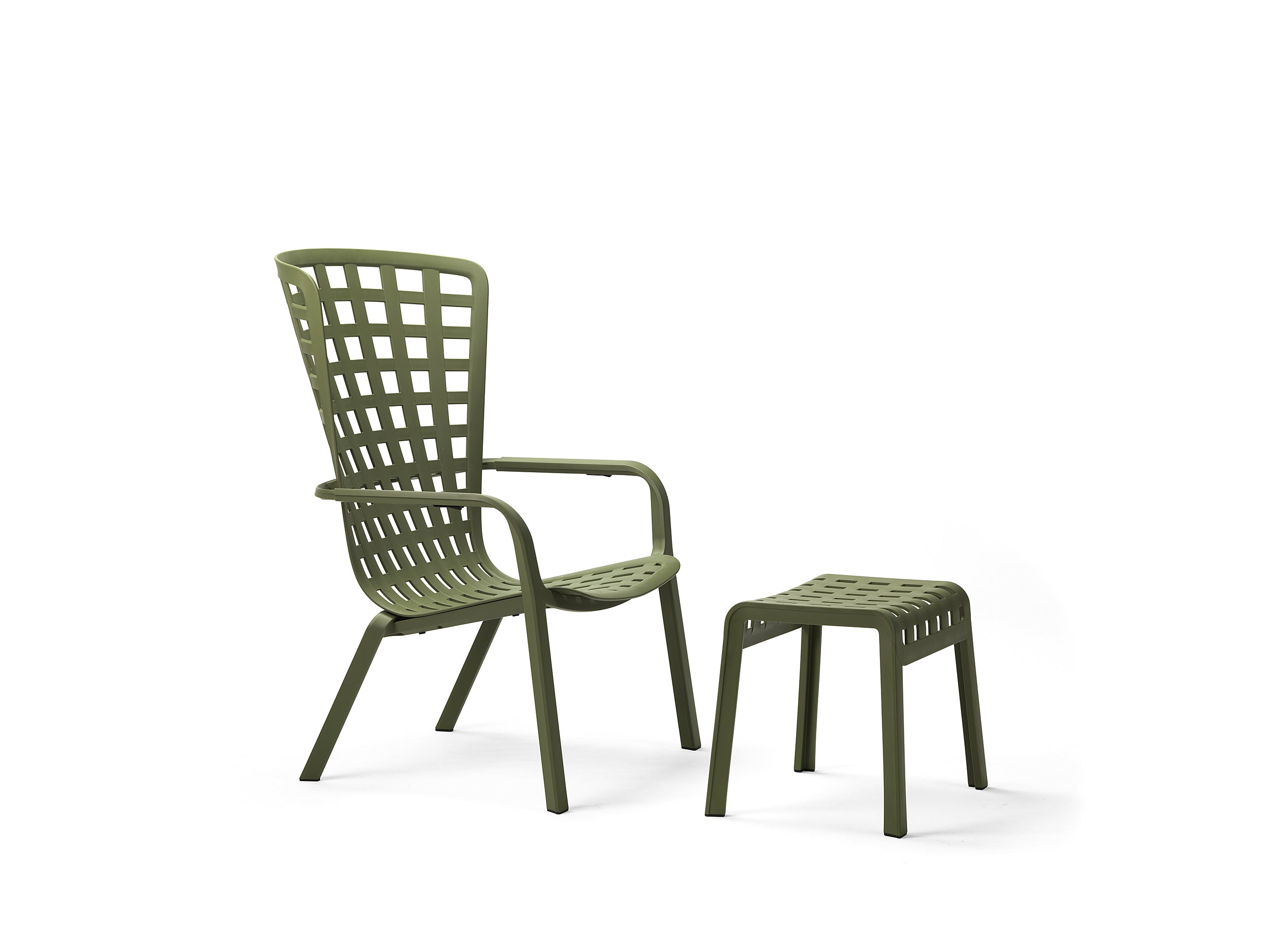 Outdoor Armchair FOLIO agave green