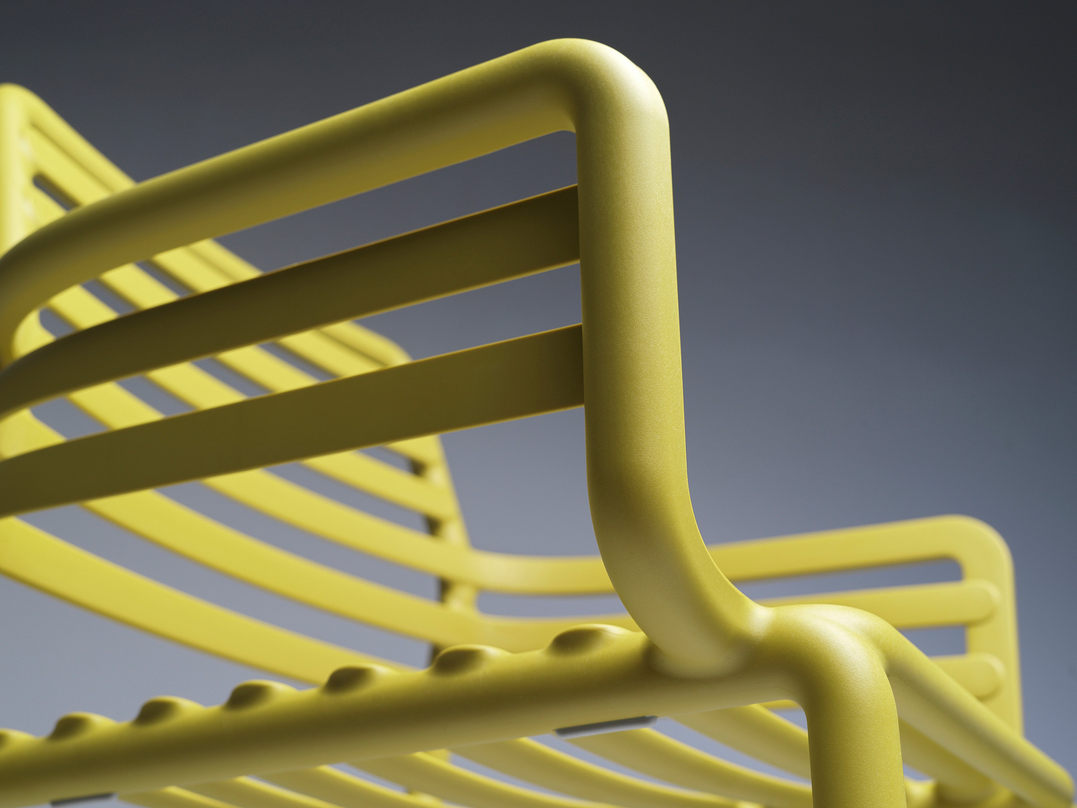 Outdoor chair with armrests DOGA cappuccino