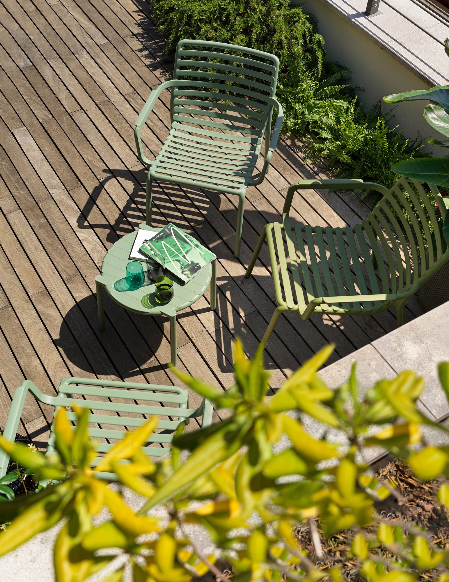 Outdoor Armchair DOGA Pear Green