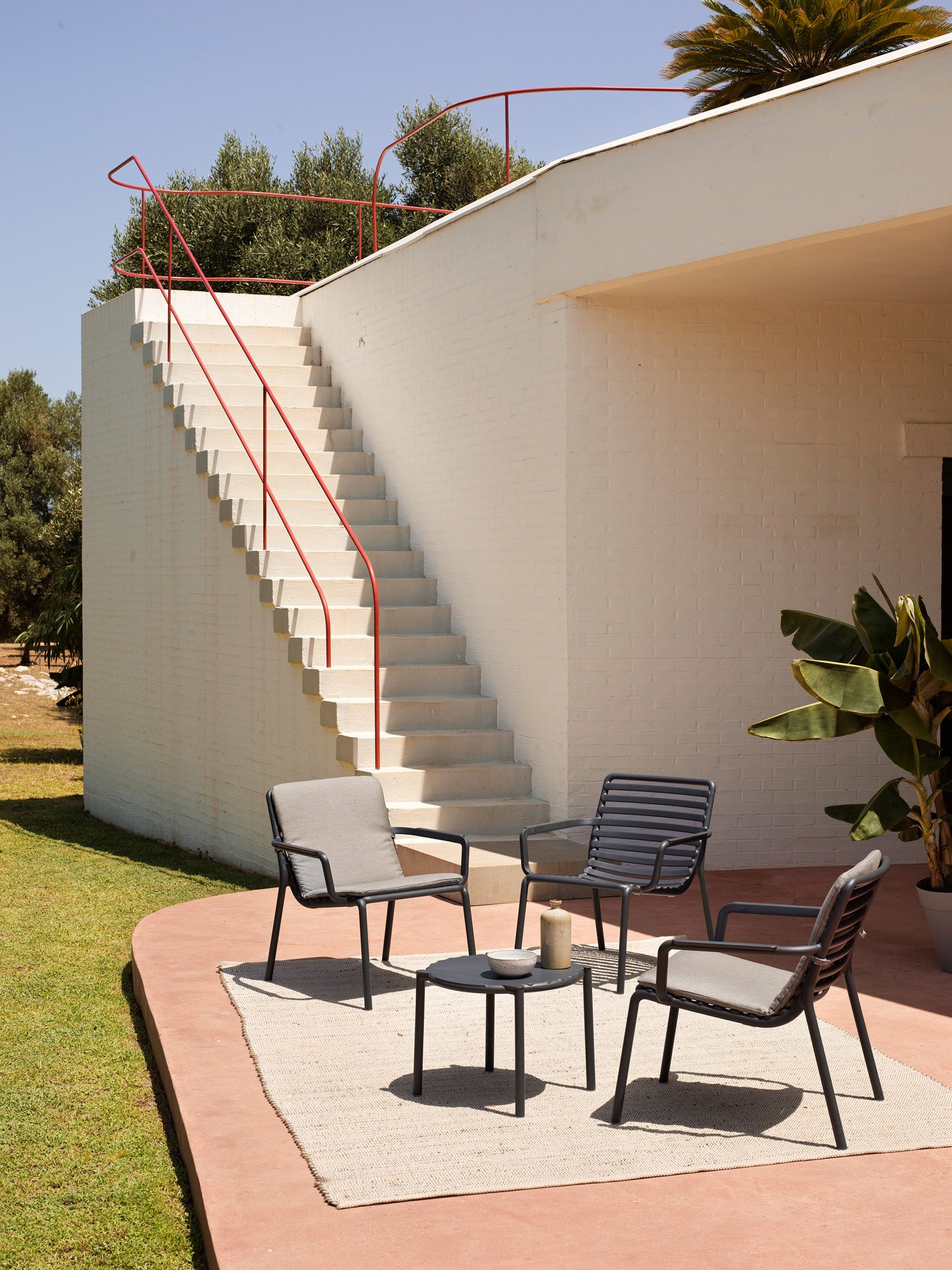 Outdoor Armchair DOGA Anthracite