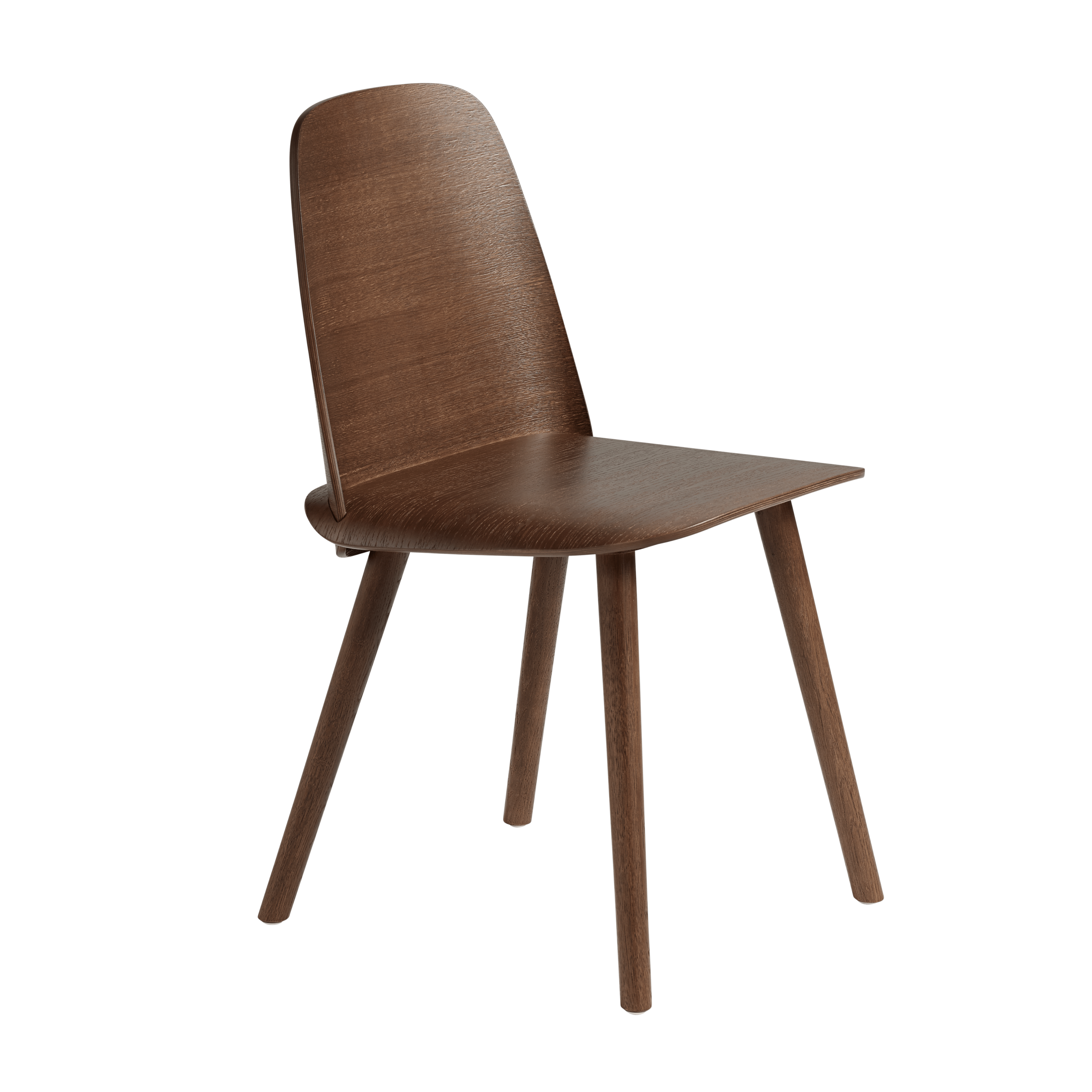 NERD Chair dark oak veneer