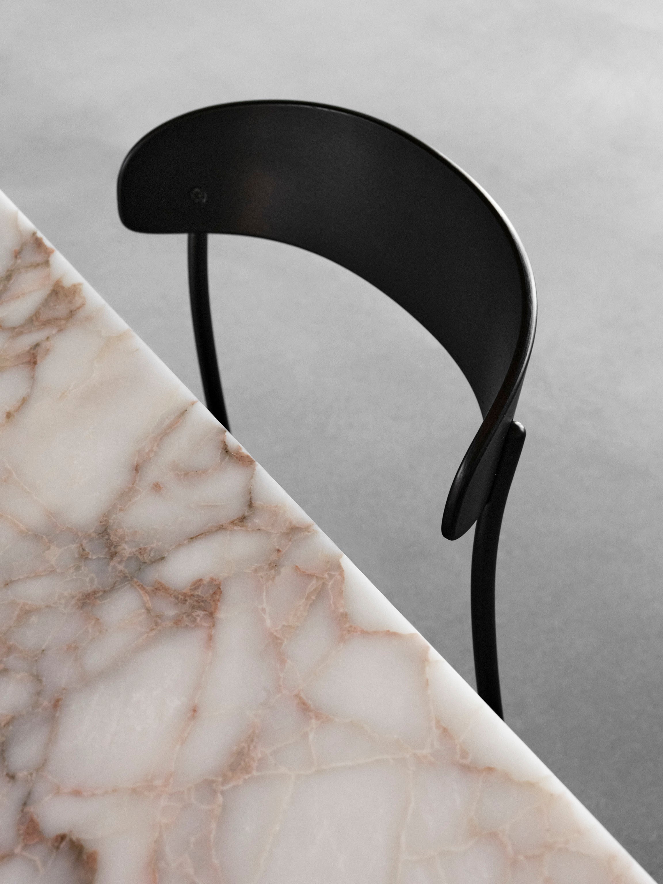 Missing chair black ash veneer