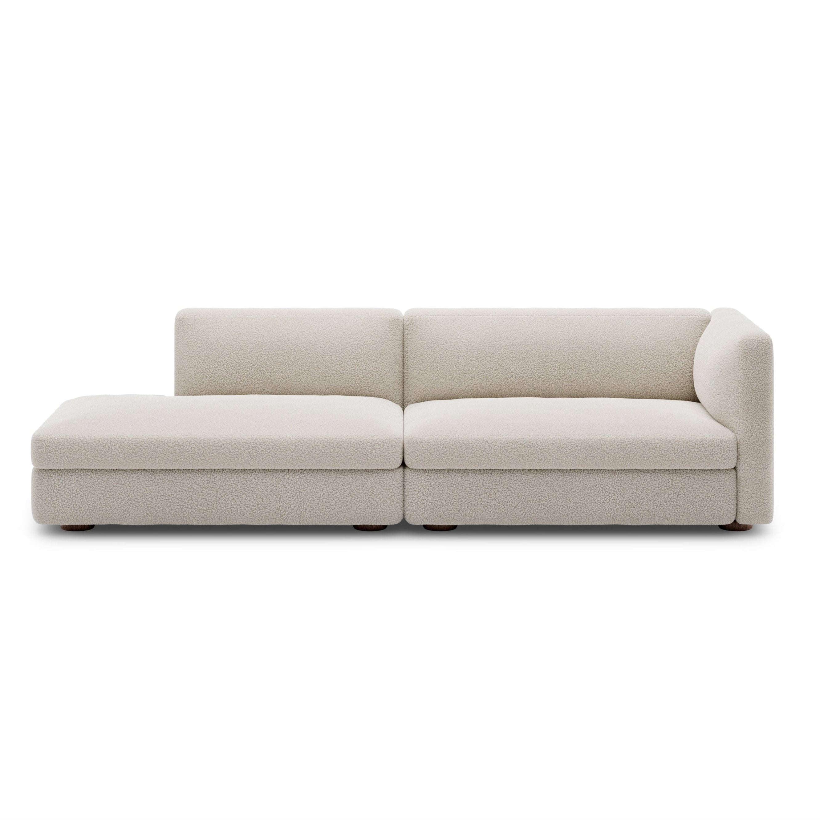 CODA modular sofa - left -handed upholstered element