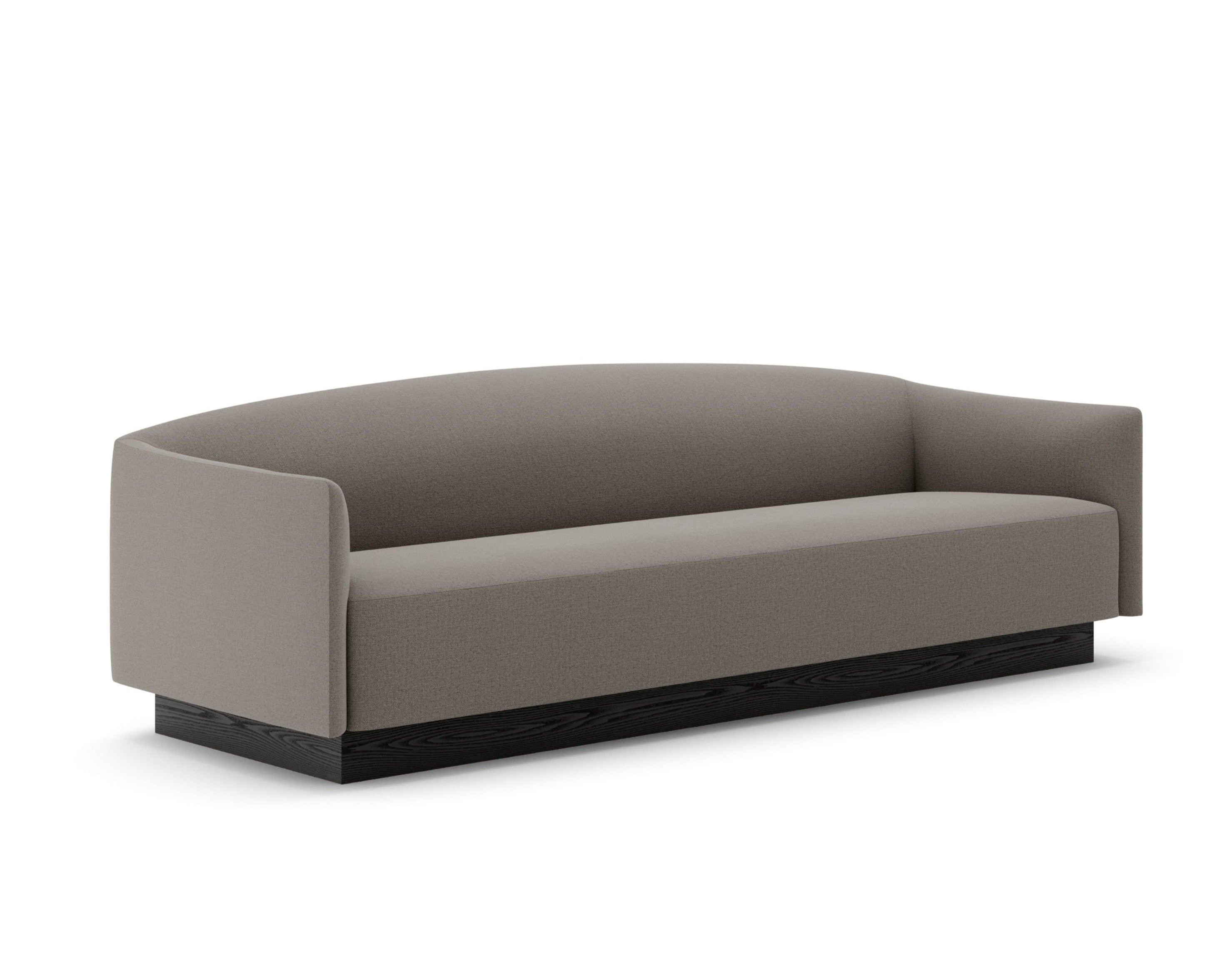 Sofa 3-osobowa SHORE PLINTH tapicerowany – New Works