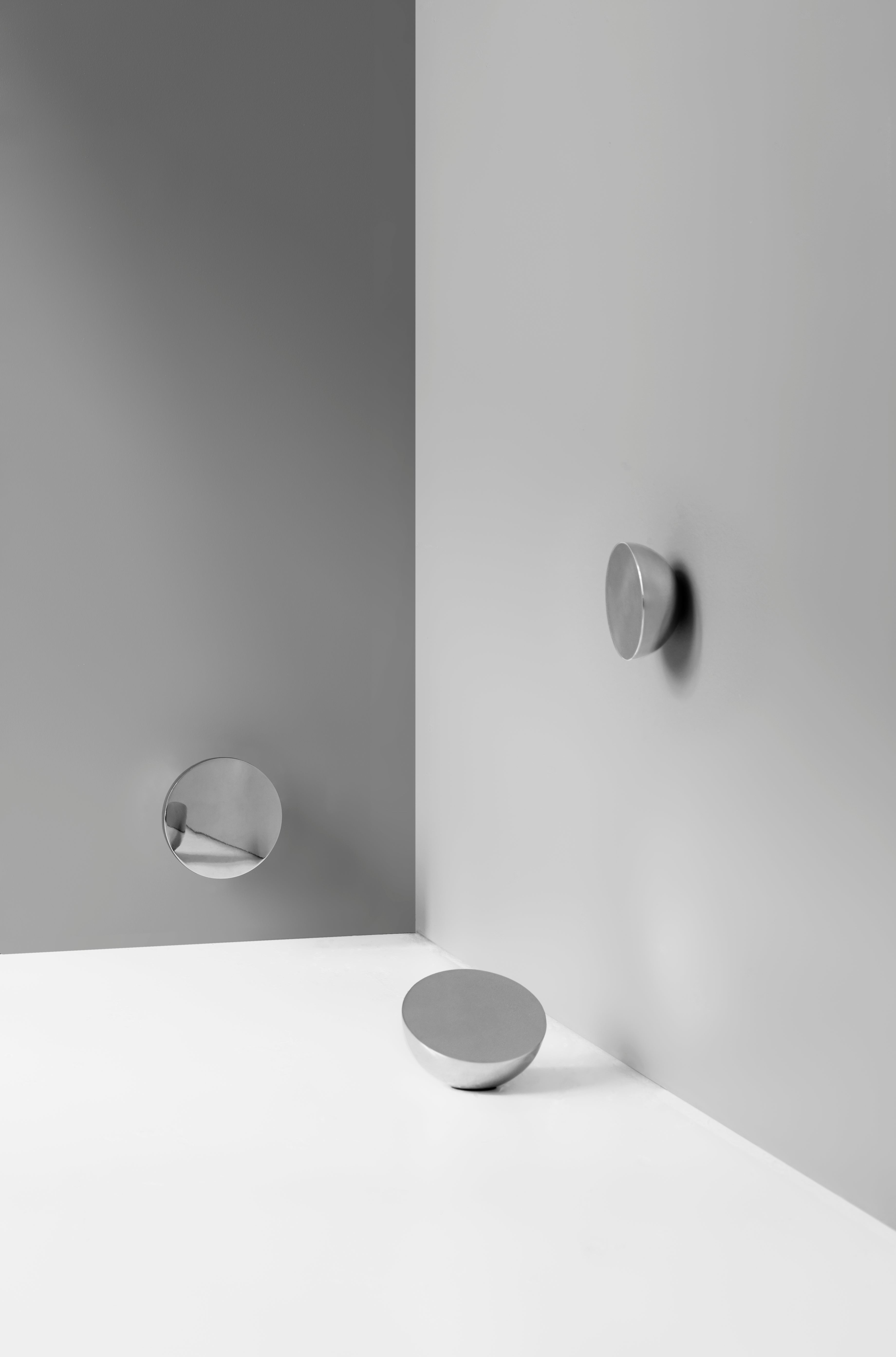 Silver aura mirror