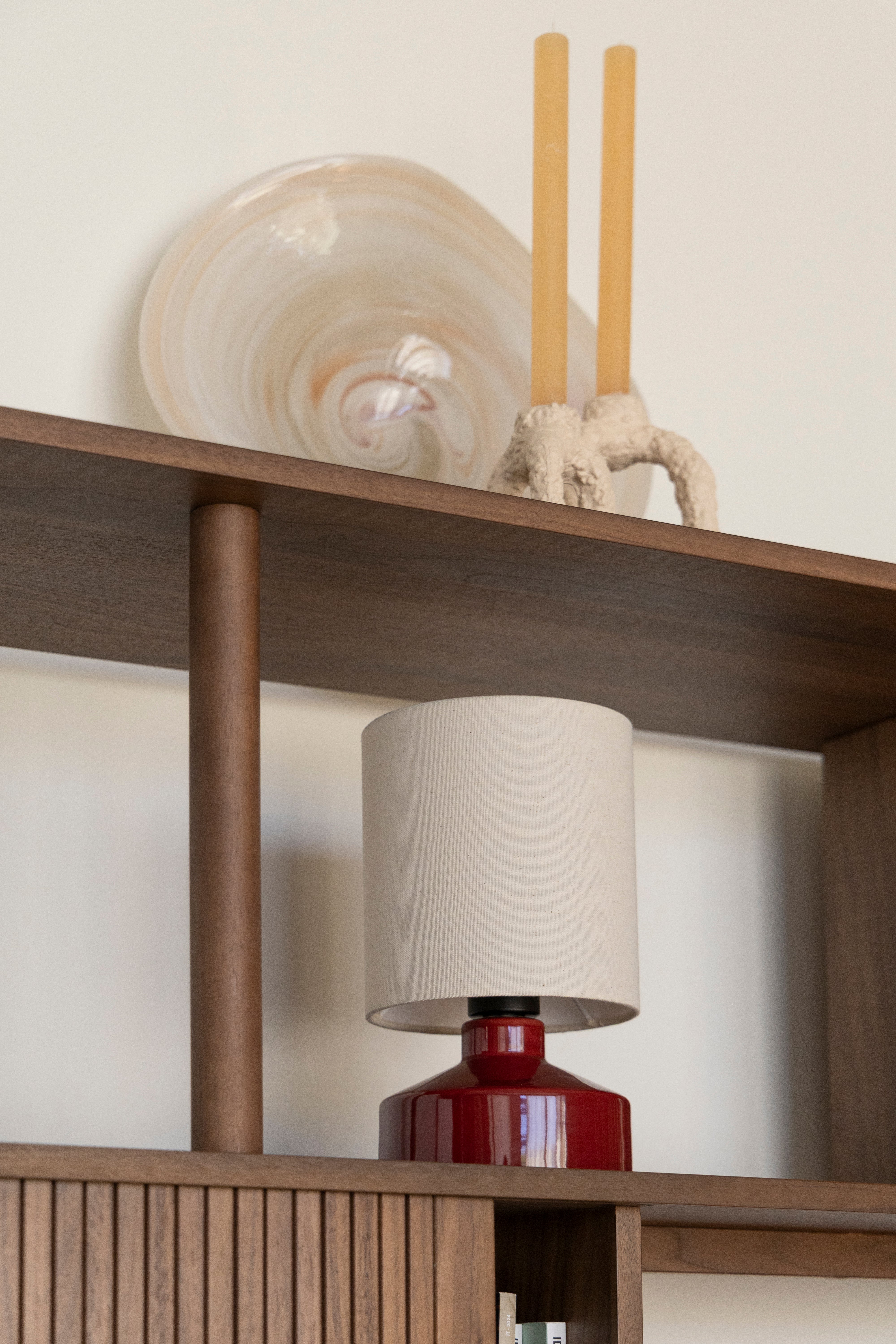Tischlampe NOOK braun