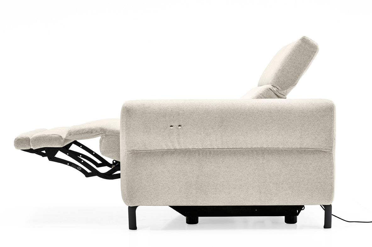 Right-facing corner sofa NORMA upholstered