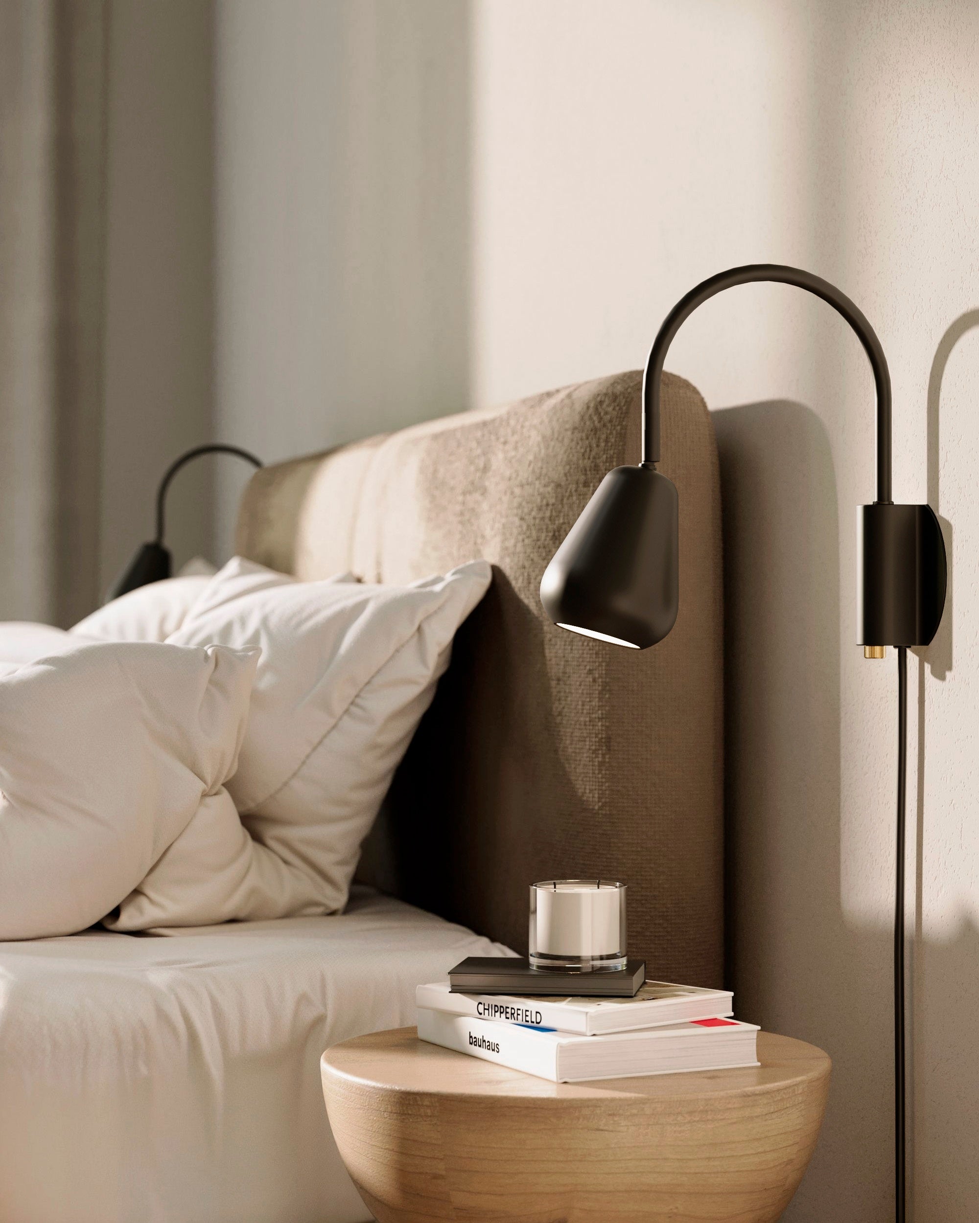 Lampa ścienna regulowana ANOLI czarny – Nuura