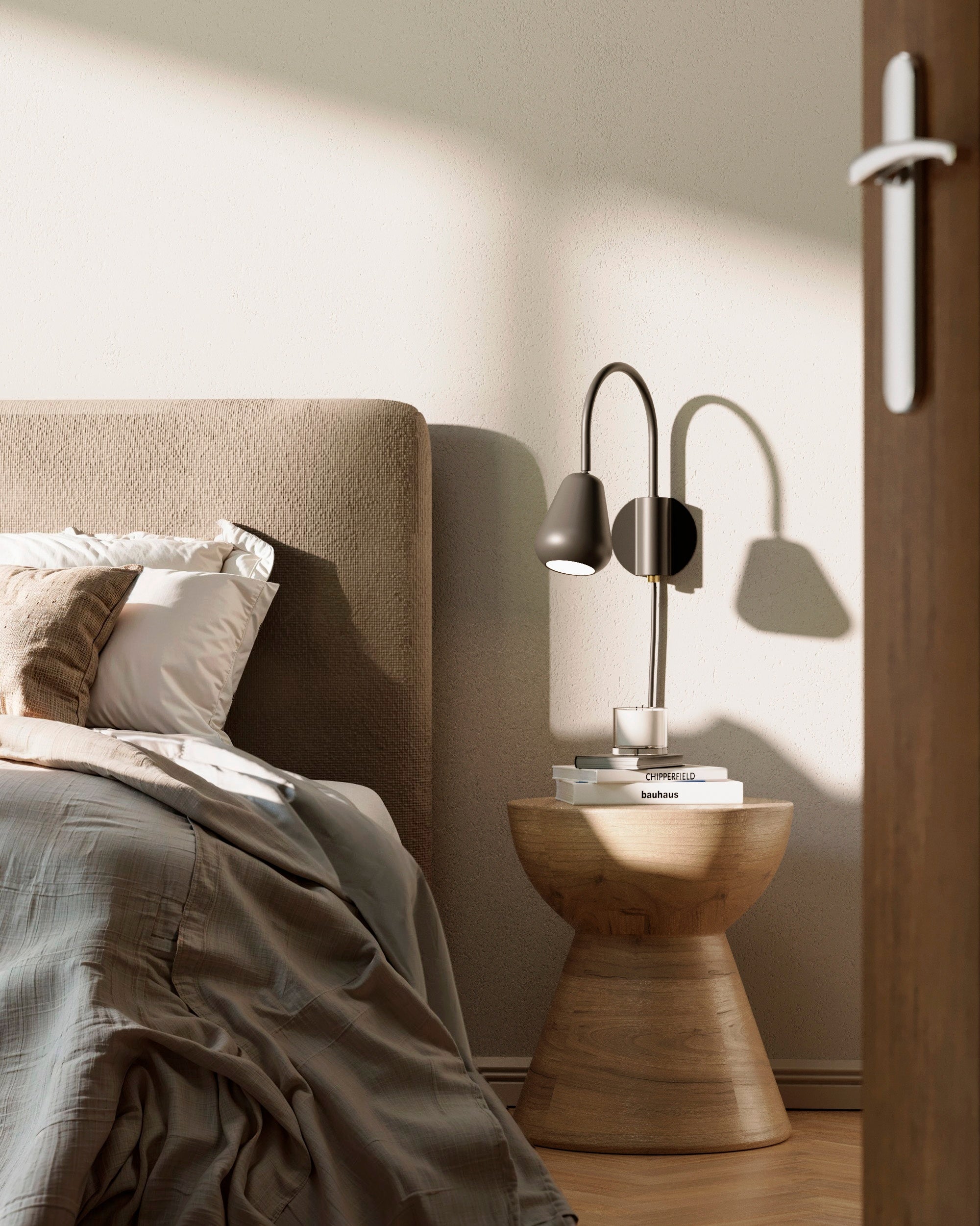 Lampa ścienna regulowana ANOLI czarny – Nuura