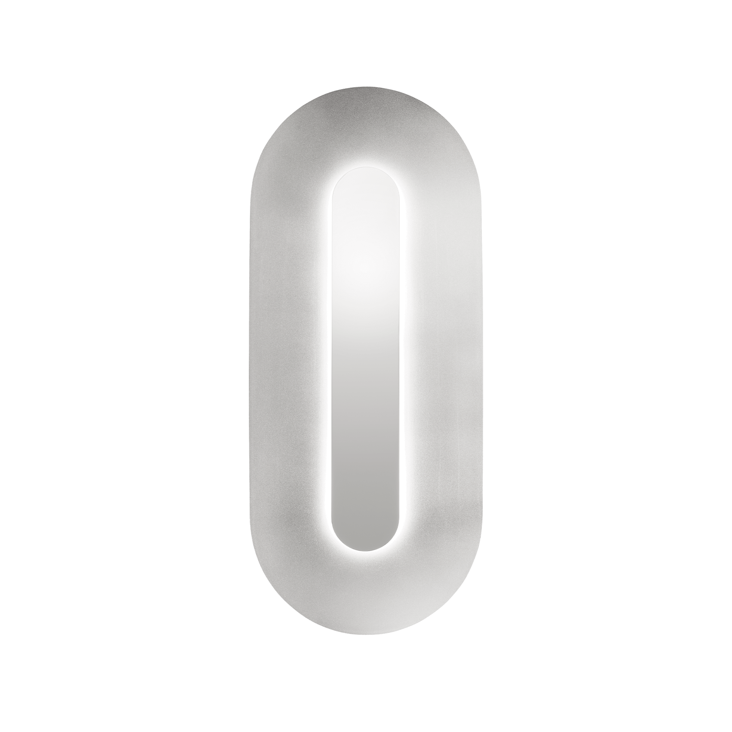 Wandleuchte SASI silbernes Metall