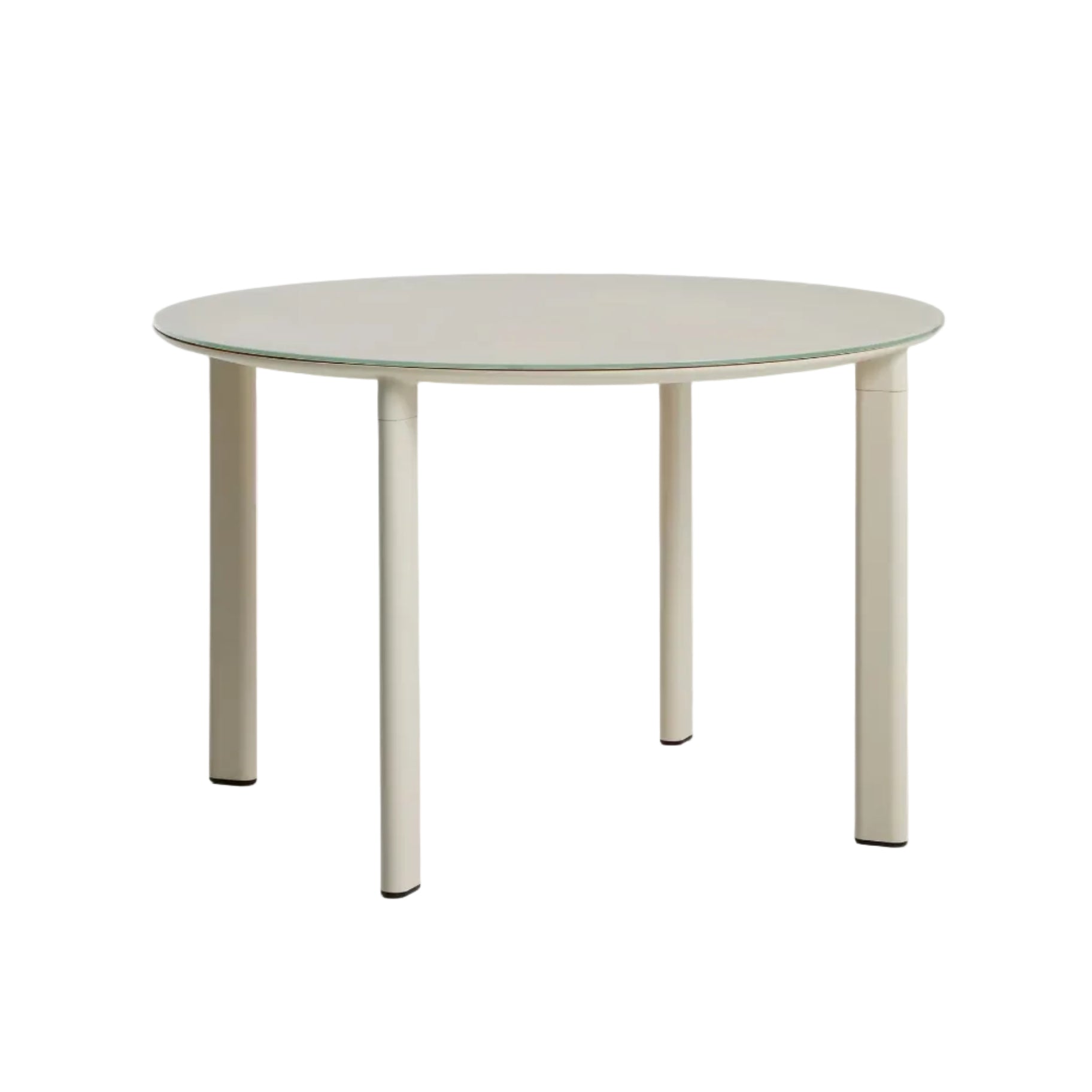 ERICE Ecru Round Garden Table