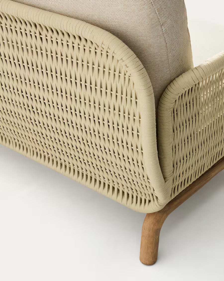 Sofa ogrodowa 2-osobowa ALIPA beżowy – Kave Home