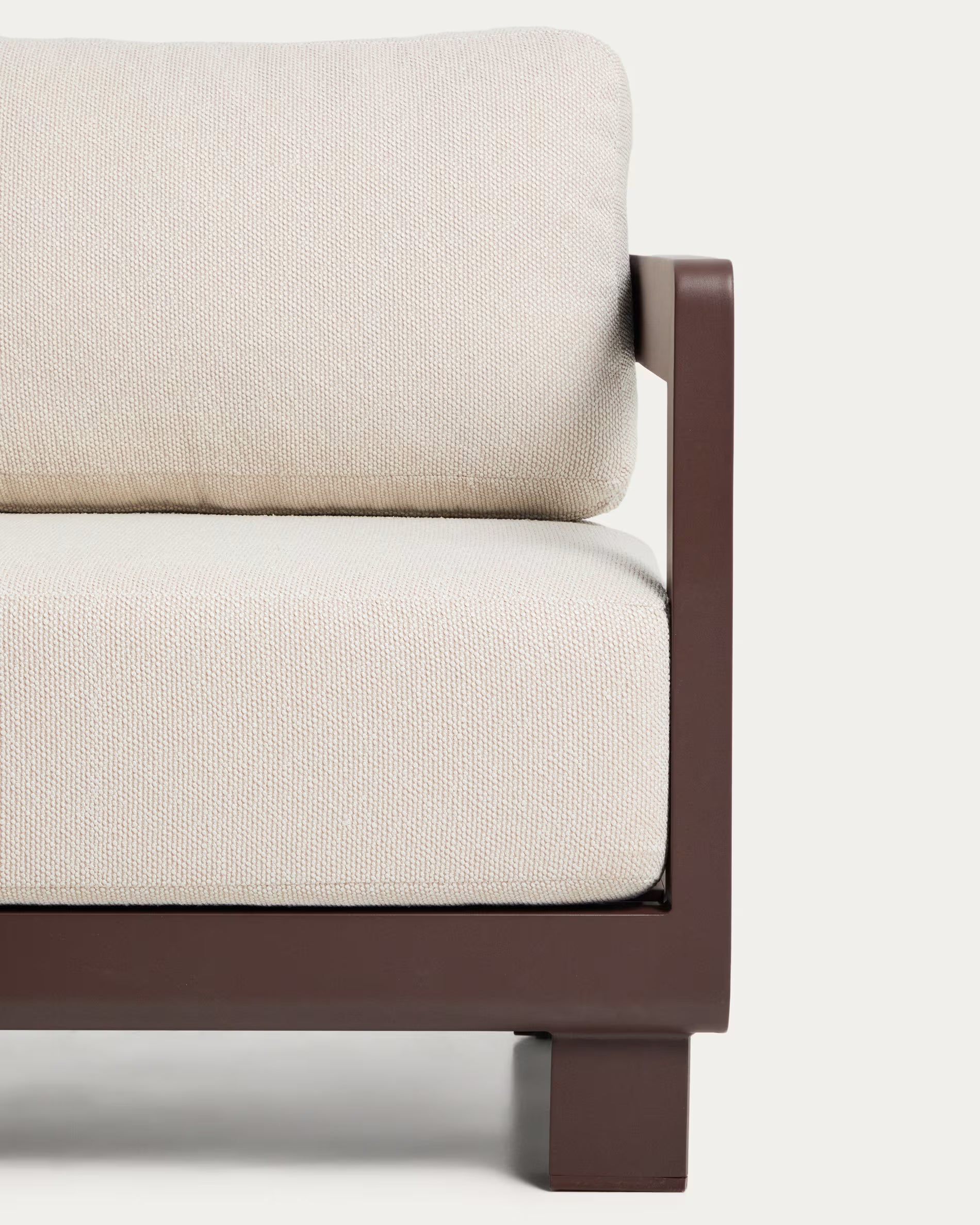 2-Piece Garden Set NERANO Brown
