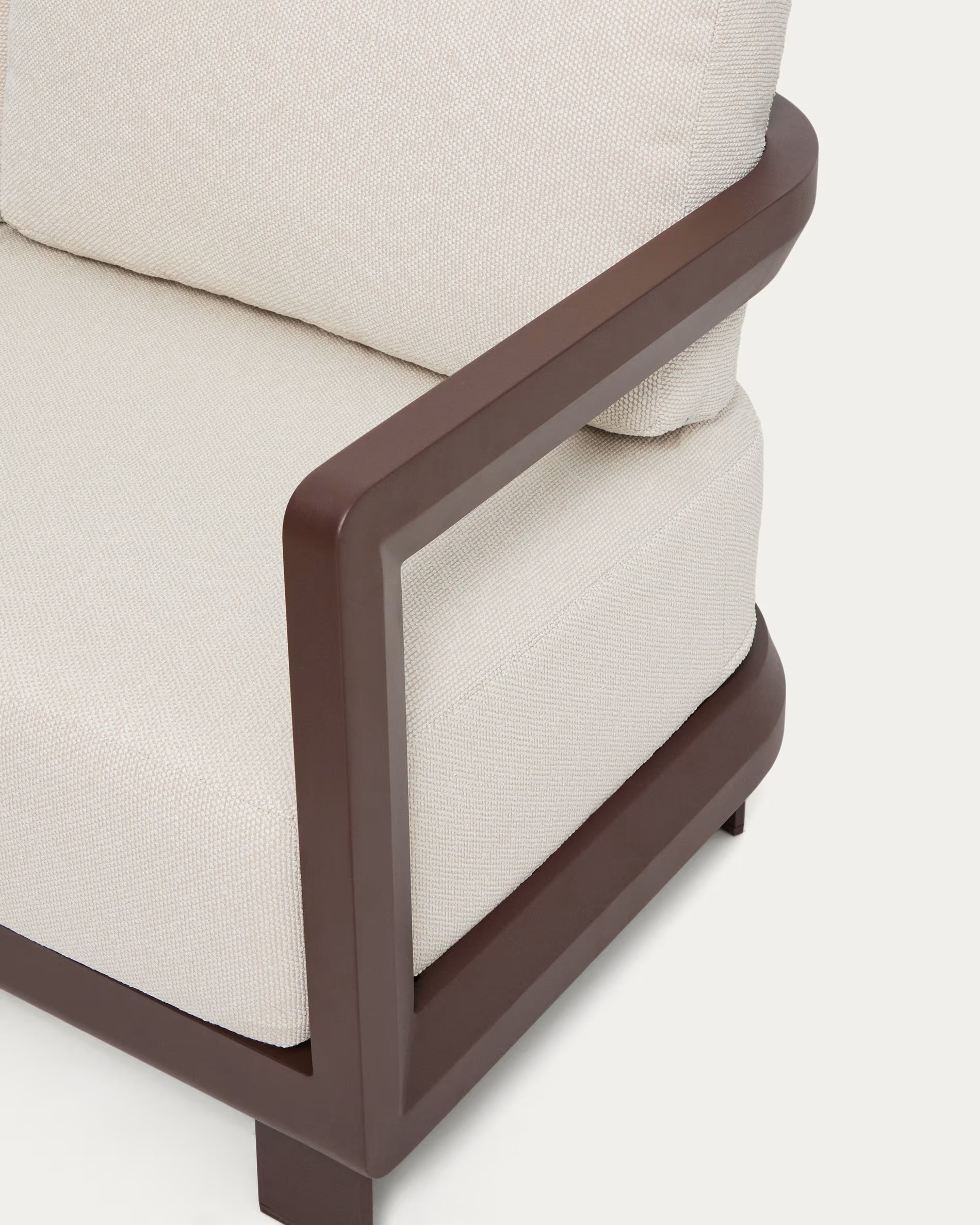 2-Piece Garden Set NERANO Brown