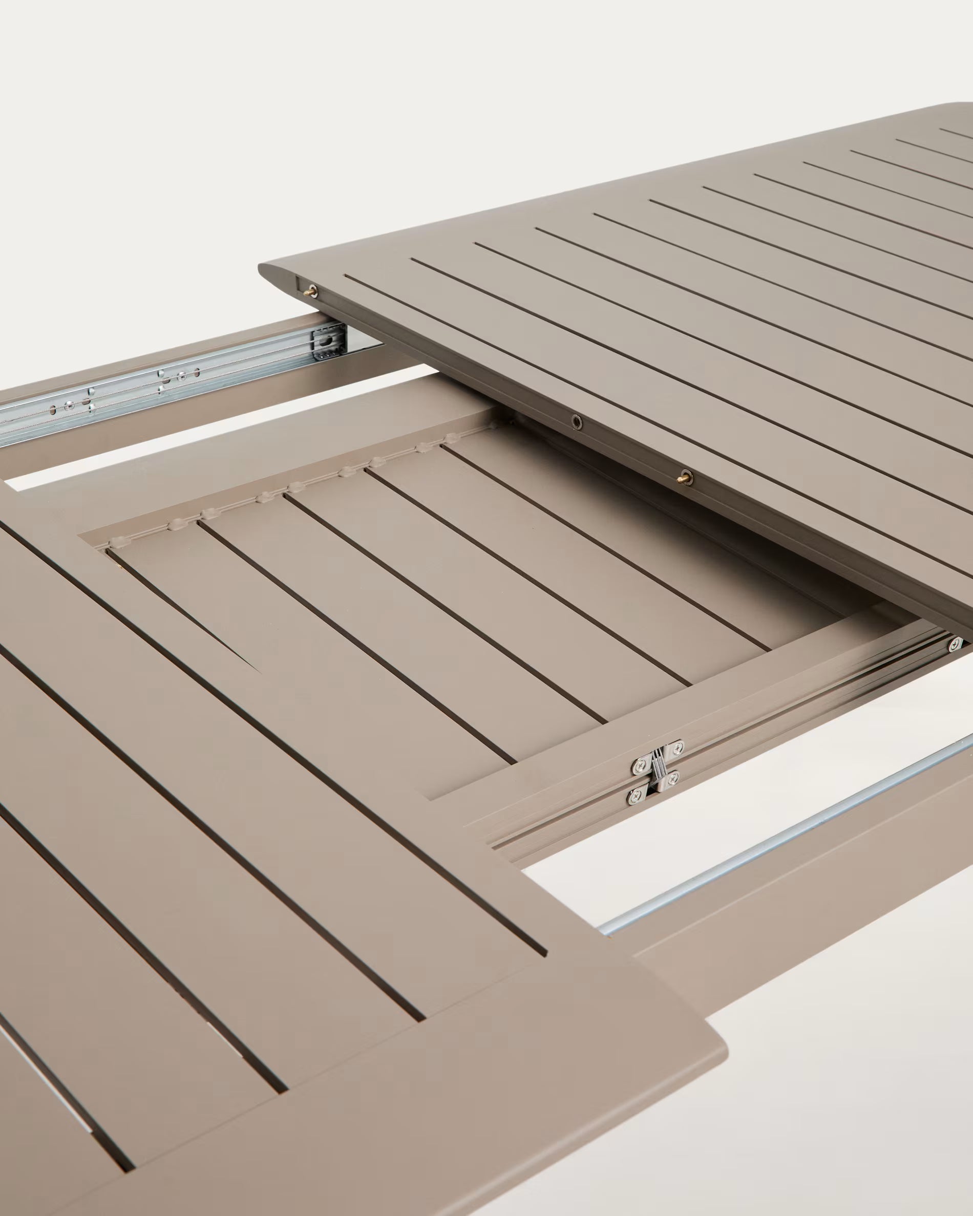 Gartenmöbelset BRELA taupe mit Aluminiumgestell