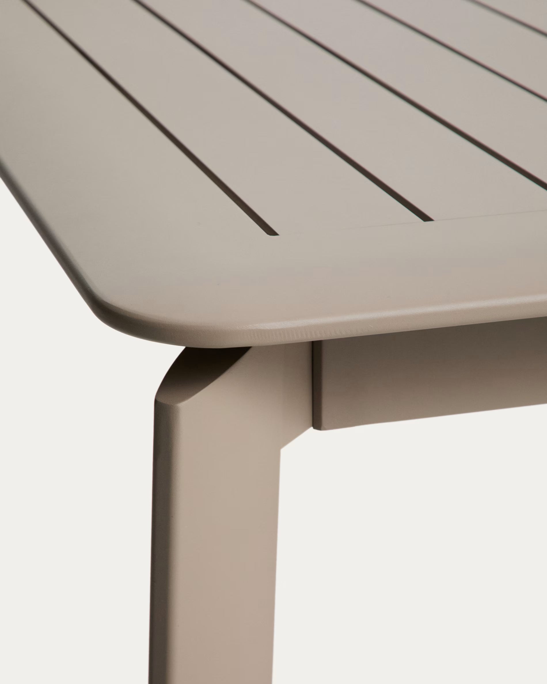 Gartenmöbelset BRELA taupe mit Aluminiumgestell