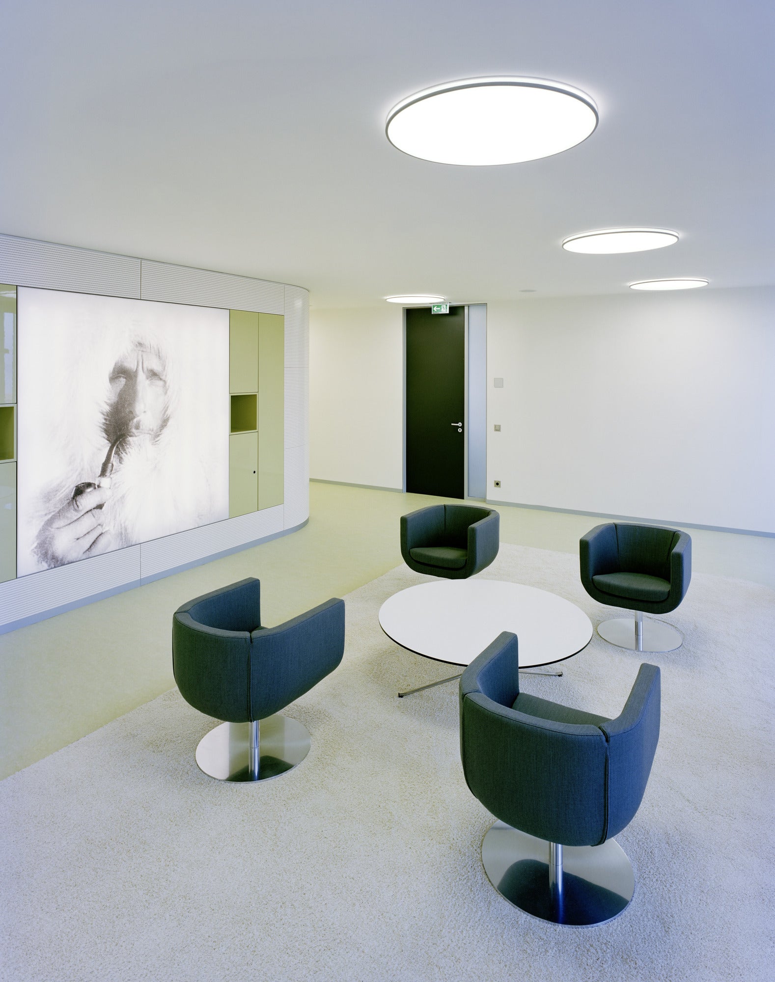 AJ MUNKEGAARD ceiling light white with chrome finish