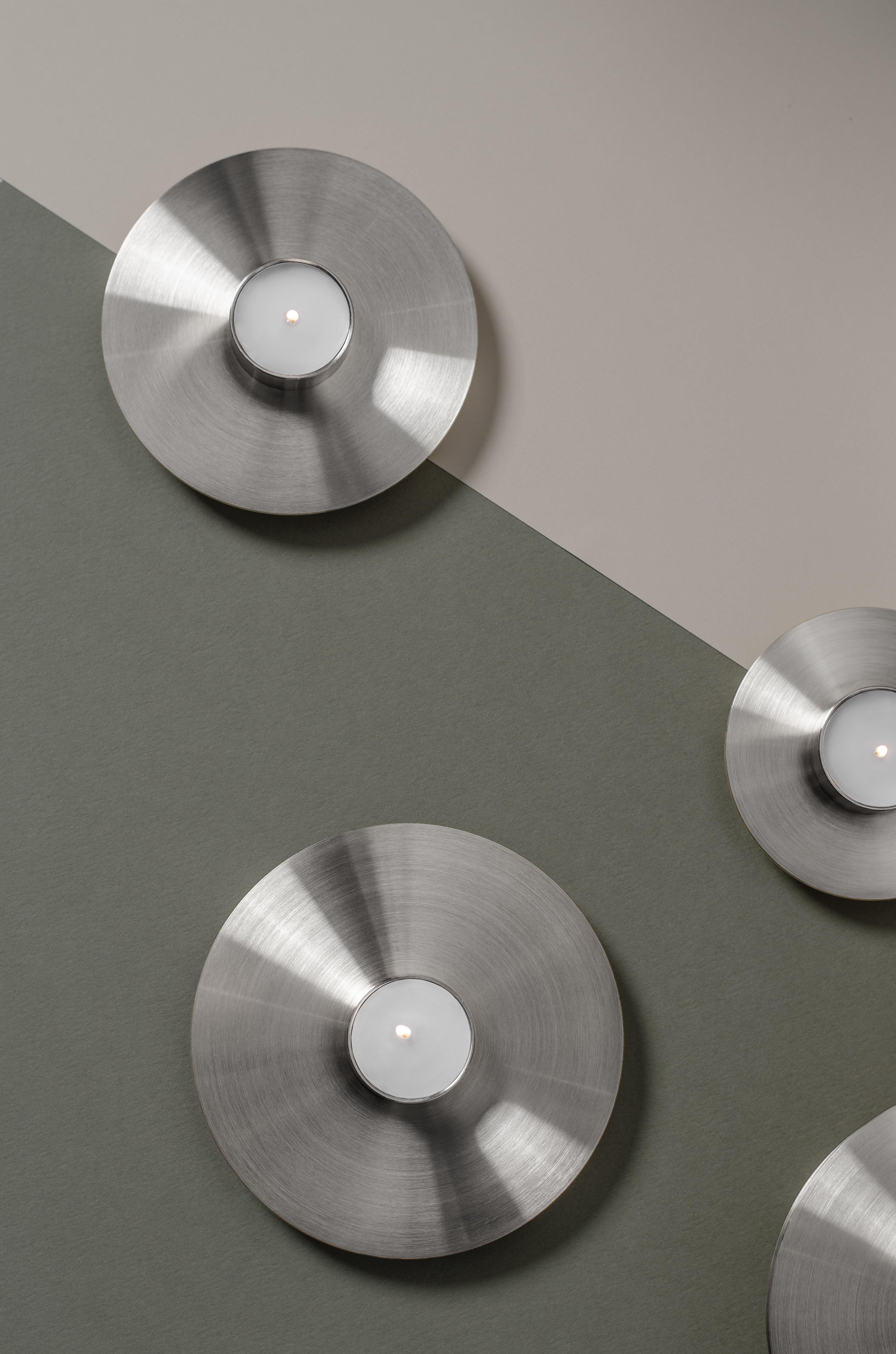 ORB Steel Candle Holder Set