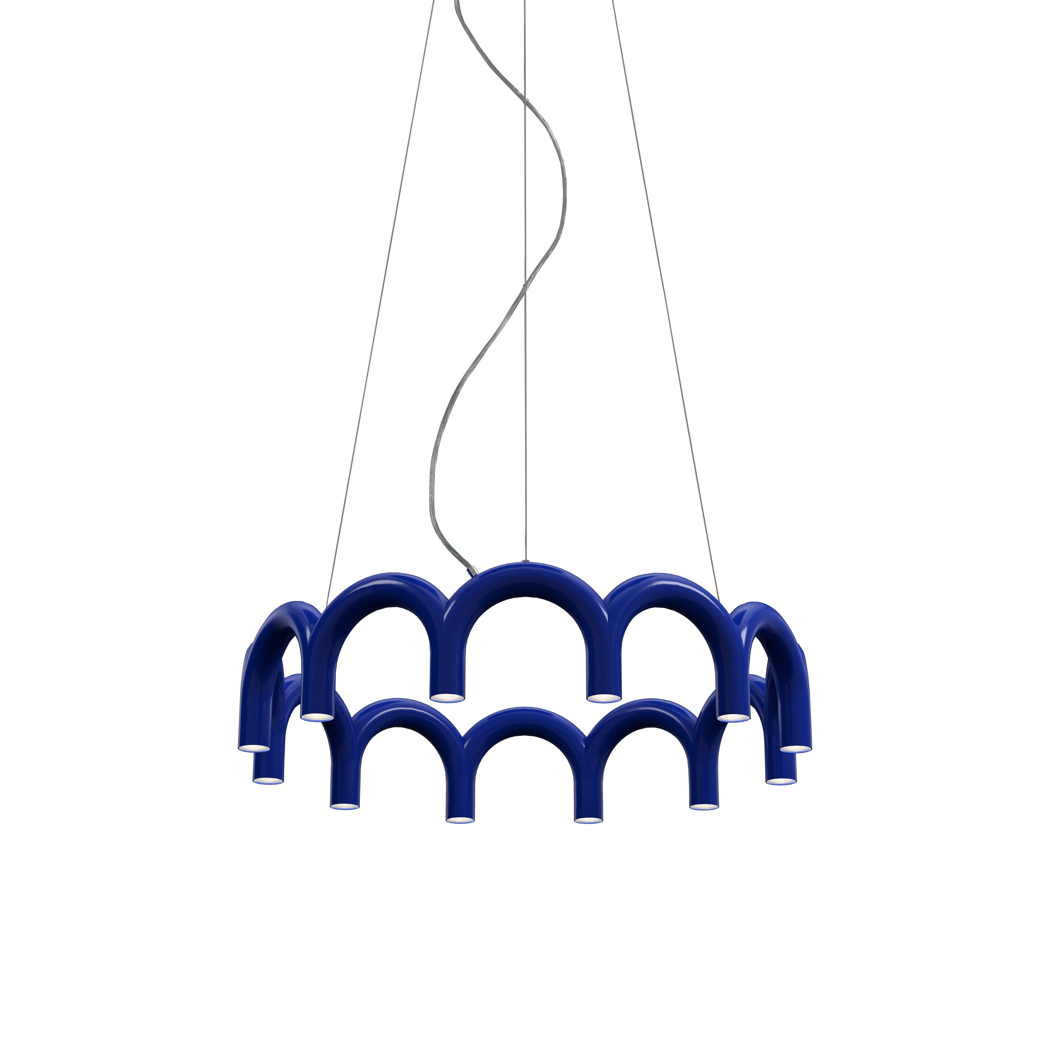 Pendelleuchte ARCH CIRCLE blau