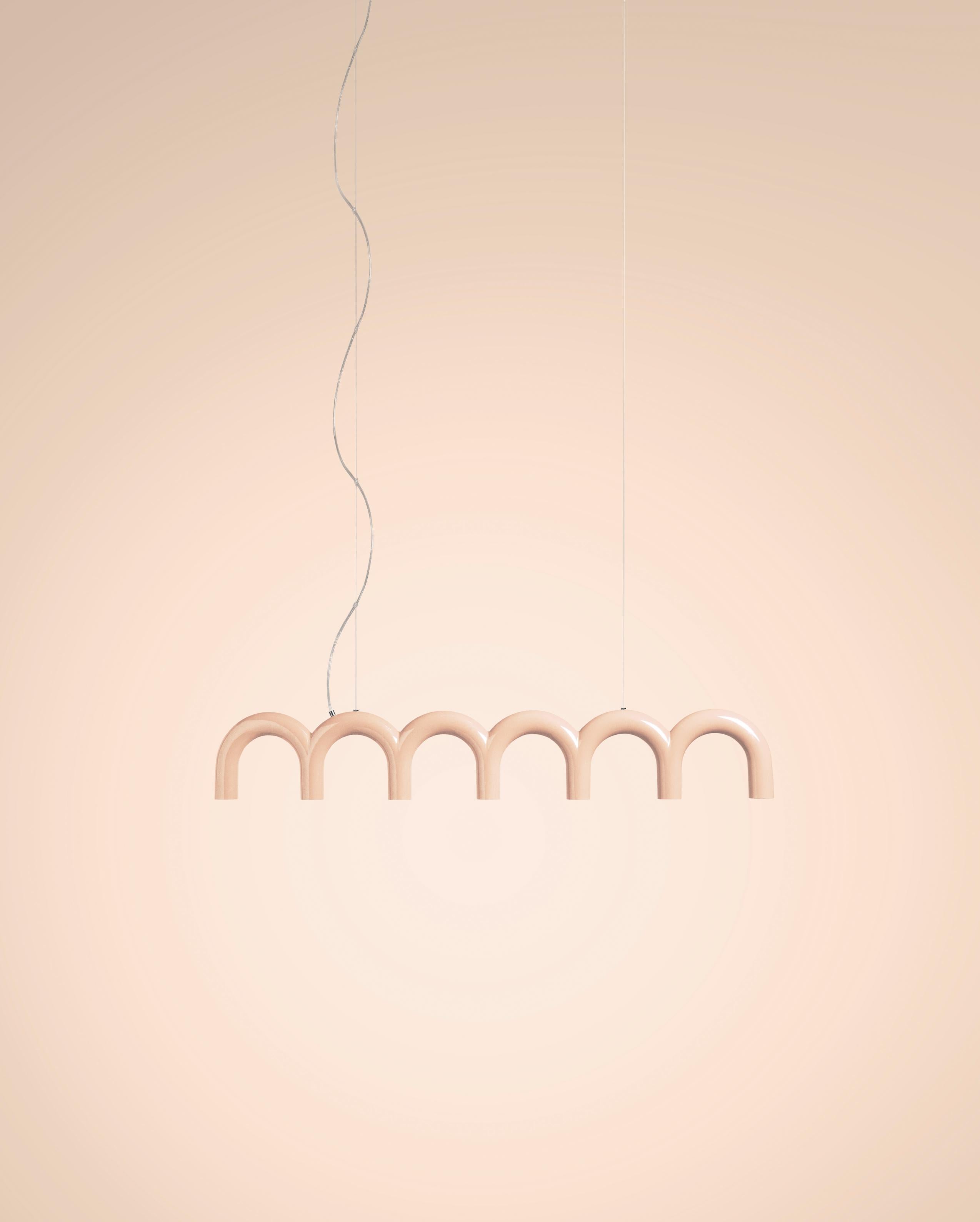 ARCH STRAIGHT pendant lamp beige