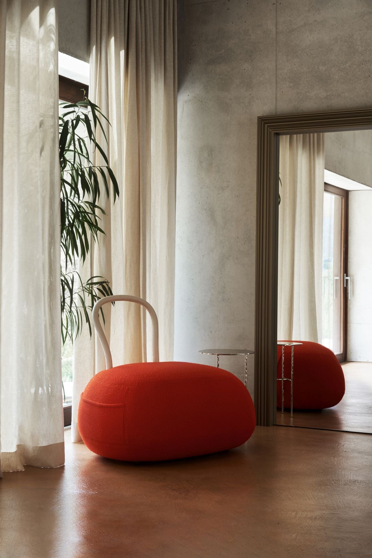 YUM YUM upholstered pouf