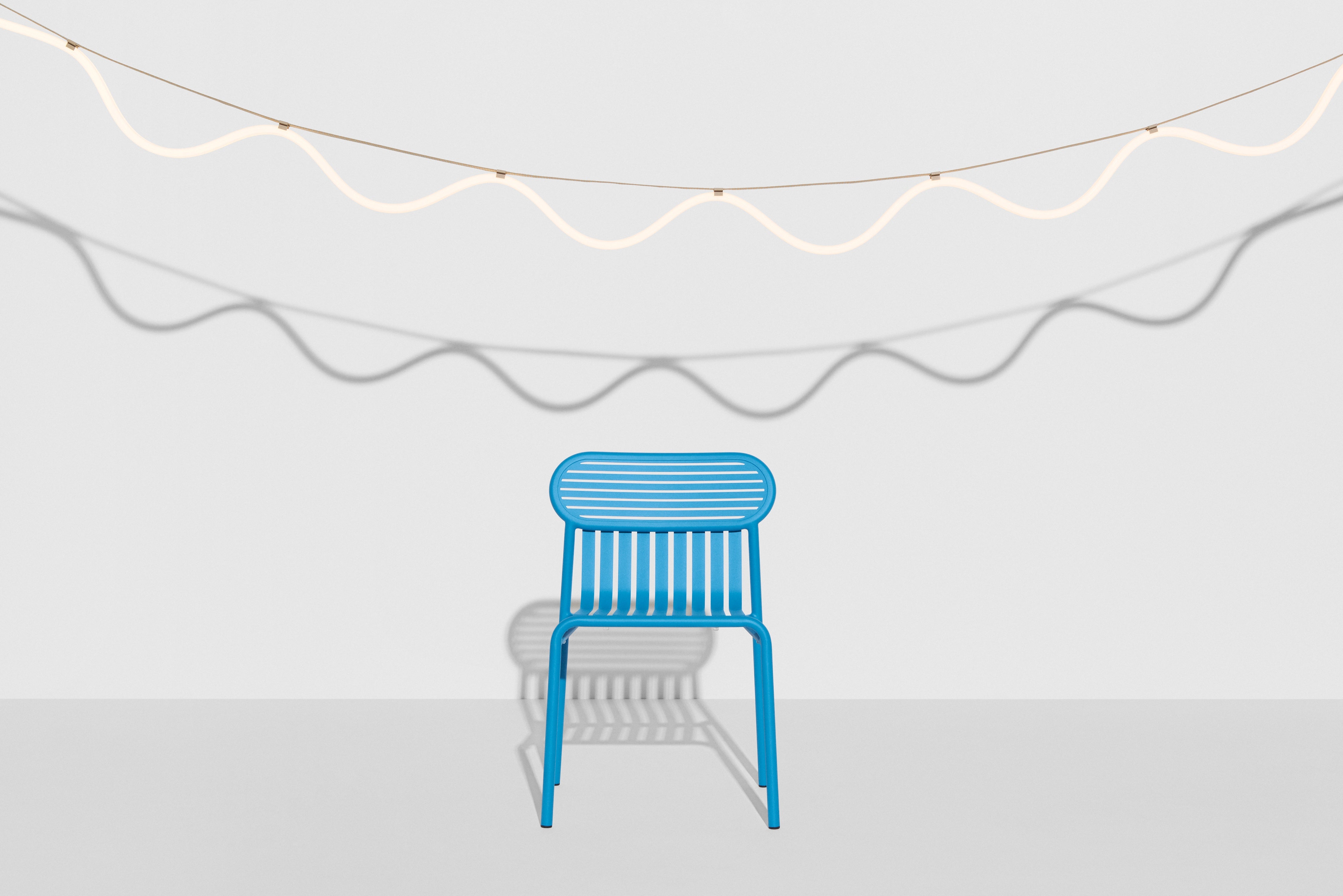 Pendelleuchte SPLINE beige mit Blau